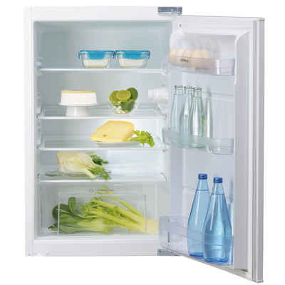 Privileg Einbaukühlschrank PRC 9VS2, 87,5 cm hoch, 54 cm breit, 3 Türfächer, LED-Licht, Abtauautomatik im Kühlteil