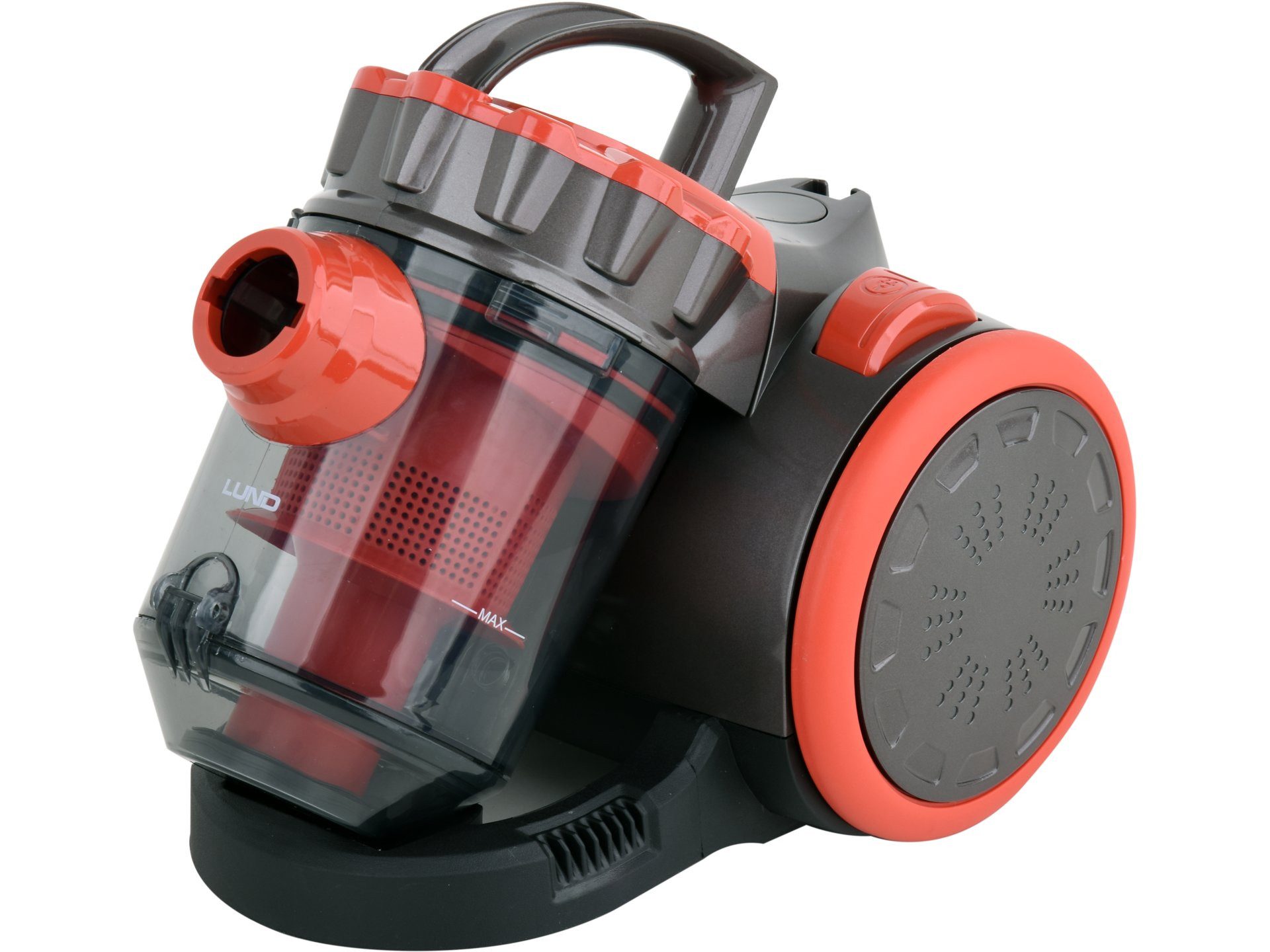 Lund Handstaubsauger Staubsauger 700W, Beutellos mit 3 Bürsten, HEPA-Filter 33x23x26cm, 700 W, beutellos, kompakt