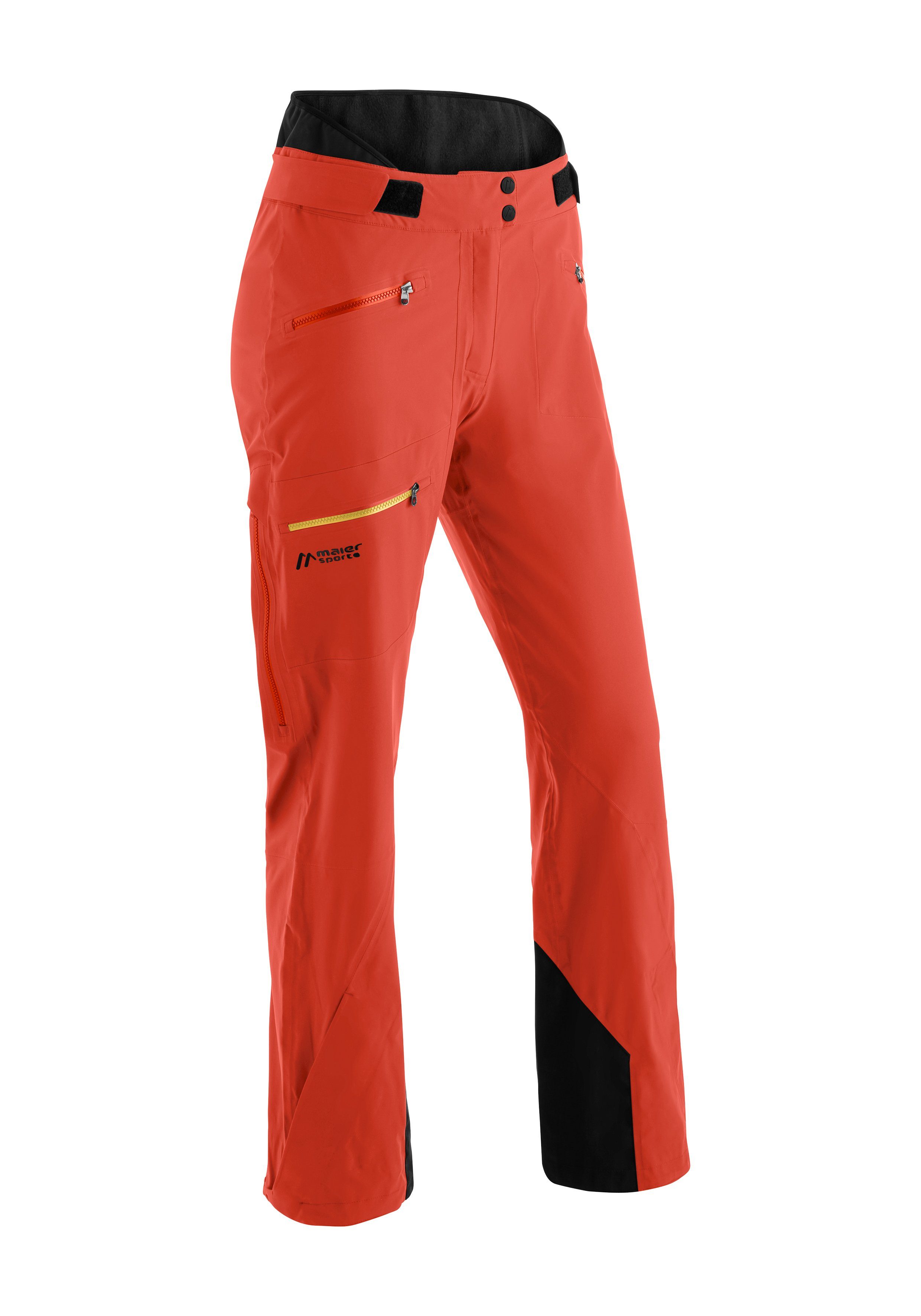 Maier Sports Funktionshose Liland P3 Pants W Robuste 3-Lagen-Hose für anspruchsvolle Outdoor-Aktivitäten knallrot