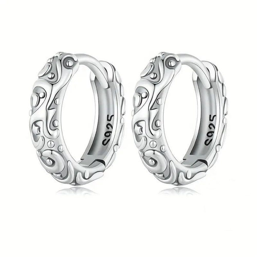 MOPUEA Paar Ohrhänger 925 Sterling Silber Ohrringe, Hoop-Ohrringe für Frauen (1-tlg)