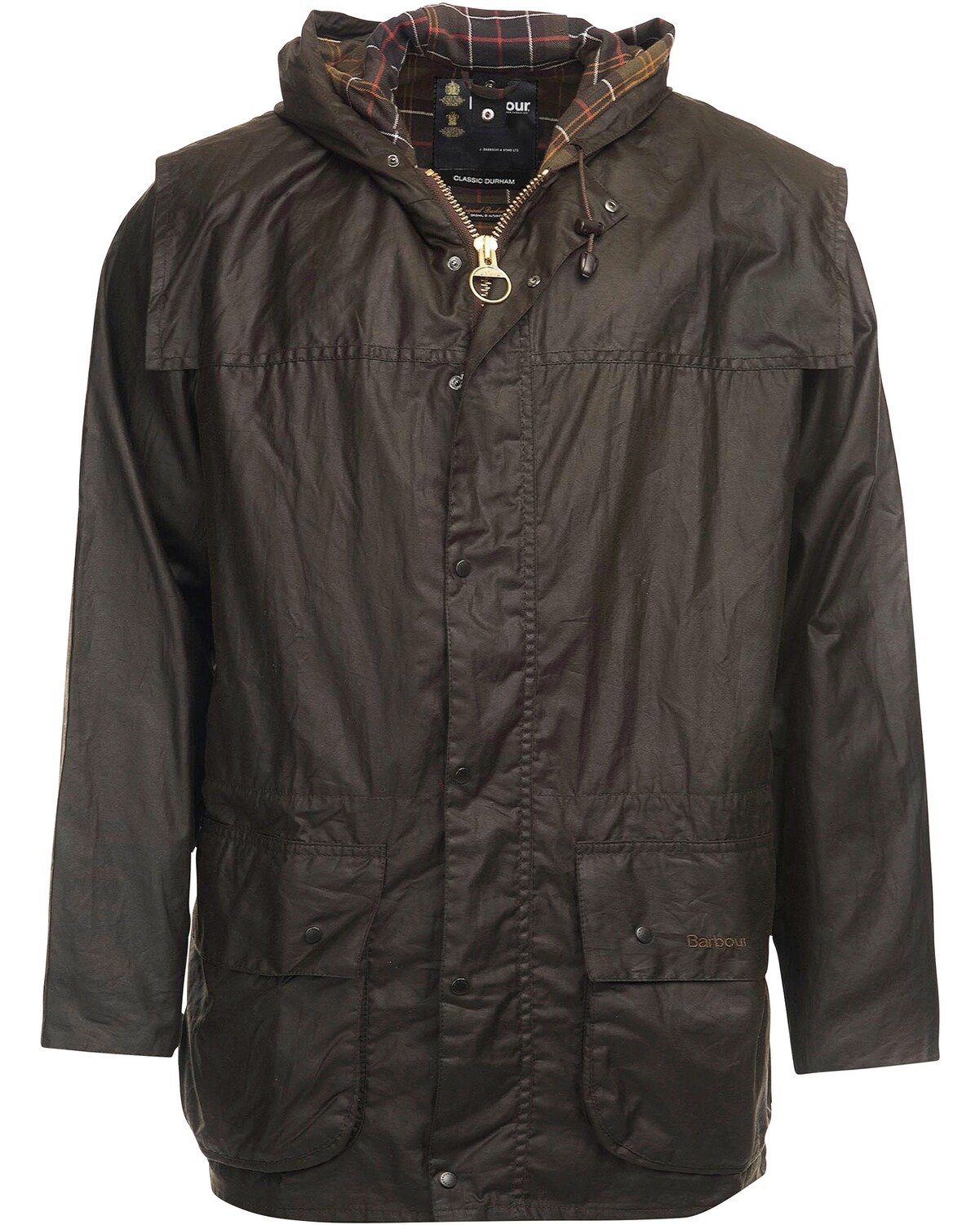 Barbour Langjacke Wachsjacke Classic Durham