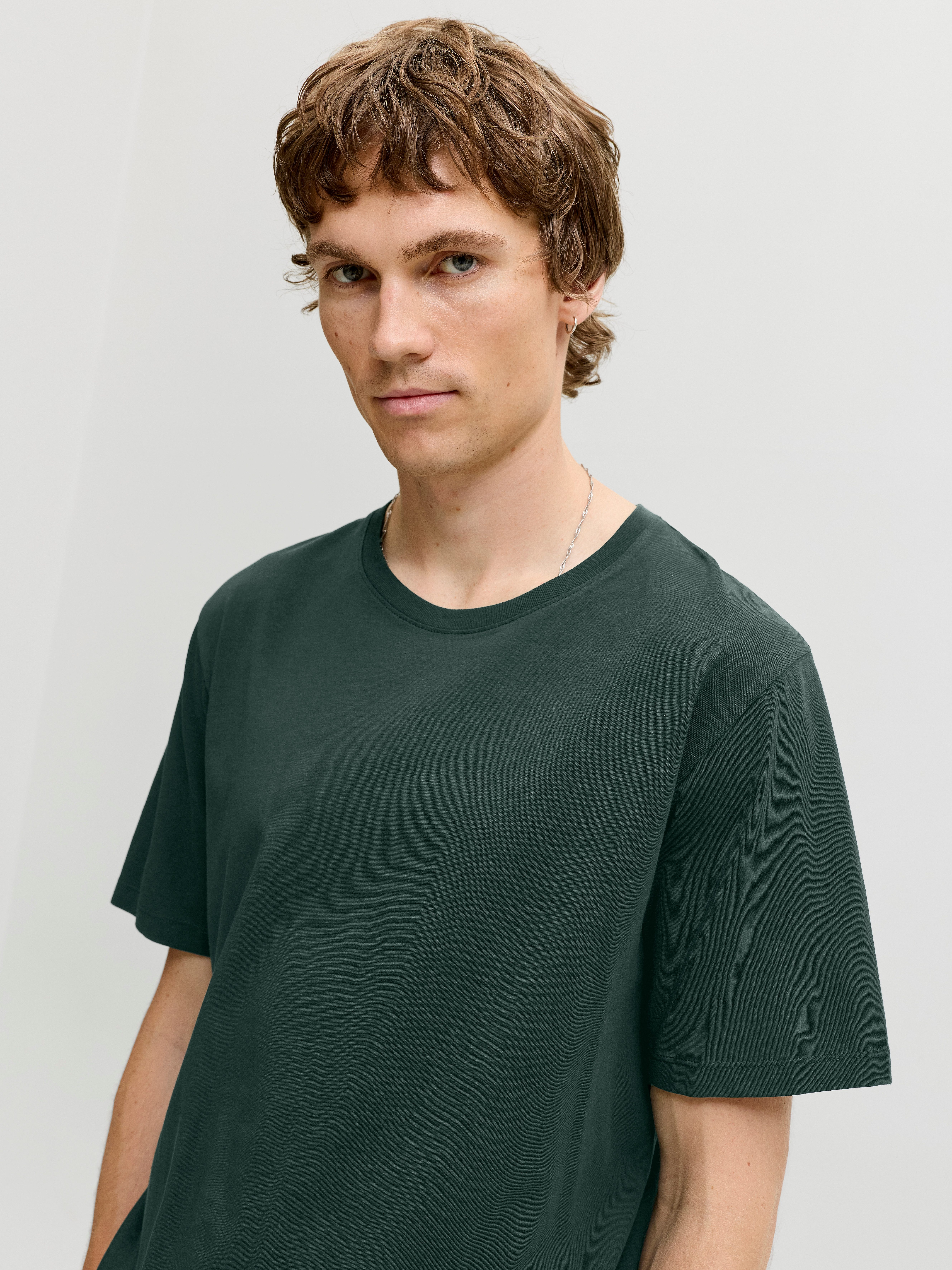 Jack & Jones Rundhalsshirt JJEORGANIC BASIC TEE SS O-NECK NOOS Baumwolle, regular fit