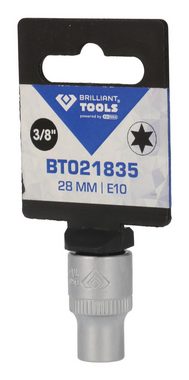 Brilliant Tools Stecknuss, 3/8" Torx-E, E10