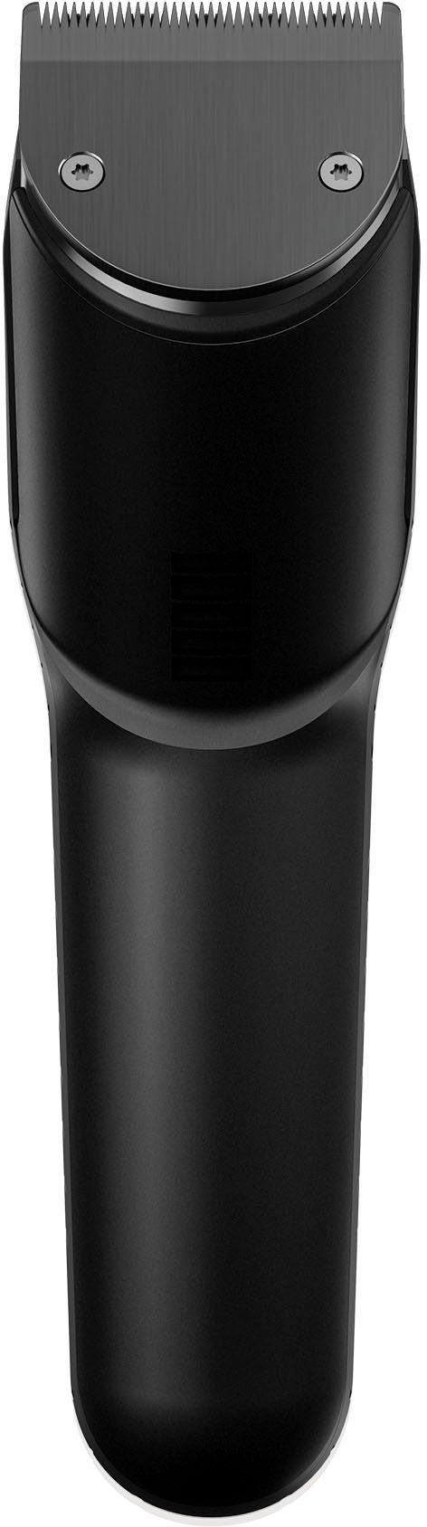 Grundig Haar- und Bartschneider ProClub MC 8030, Bart- & Haarschneider mit BeardCare Sensor & Titan-Klingen grau|rot