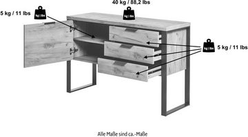 Jahnke Sideboard LOOP, Breite ca. 119 cm