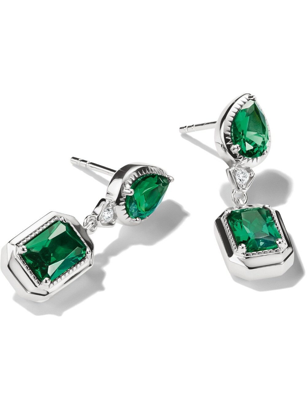 THOMAS SABO Ohrhänger-Set Thomas Sabo H2334-166-6 Ohrstecker Oktagon Elyndra 25,0 mm Damen