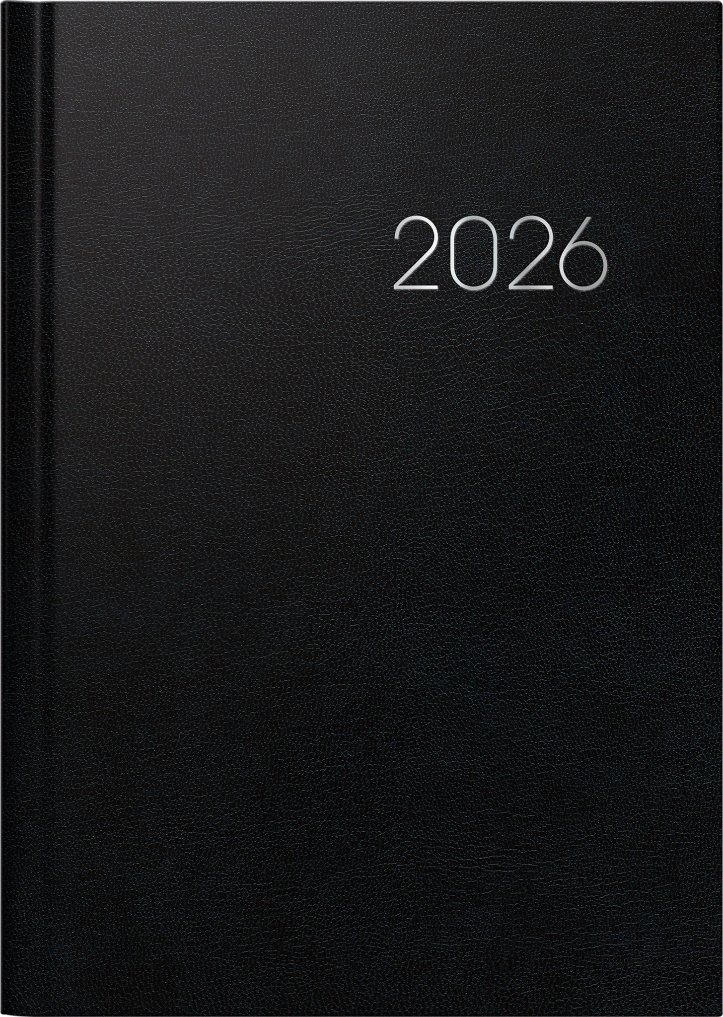 BRUNNEN Buchkalender 2026 Brunnen Buchkalender 796 A5 sw