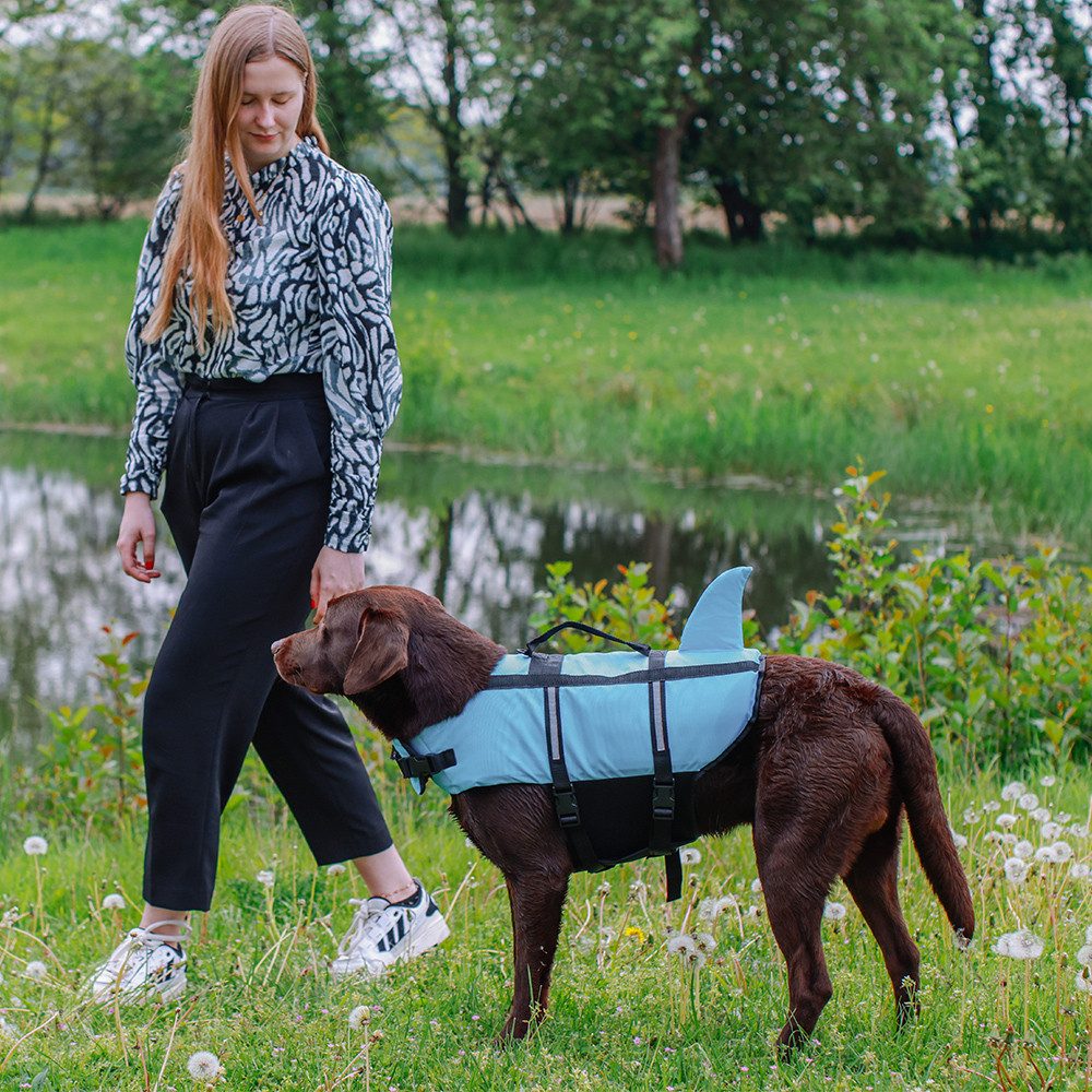 Nobby Hundeweste Schwimmhilfe "Sharki"