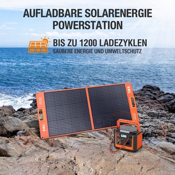 EBL Stromerzeuger 330W Powerstation, Lithium Batterie(Peak 576W),Stromerzeuger Tragbare, (1-tlg)