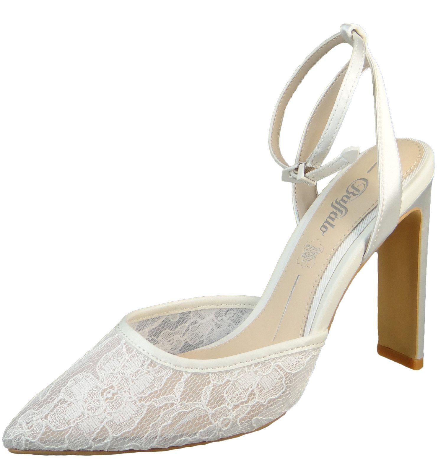 Buffalo 1291415 Judy Vamp Hochzeit White Pumps