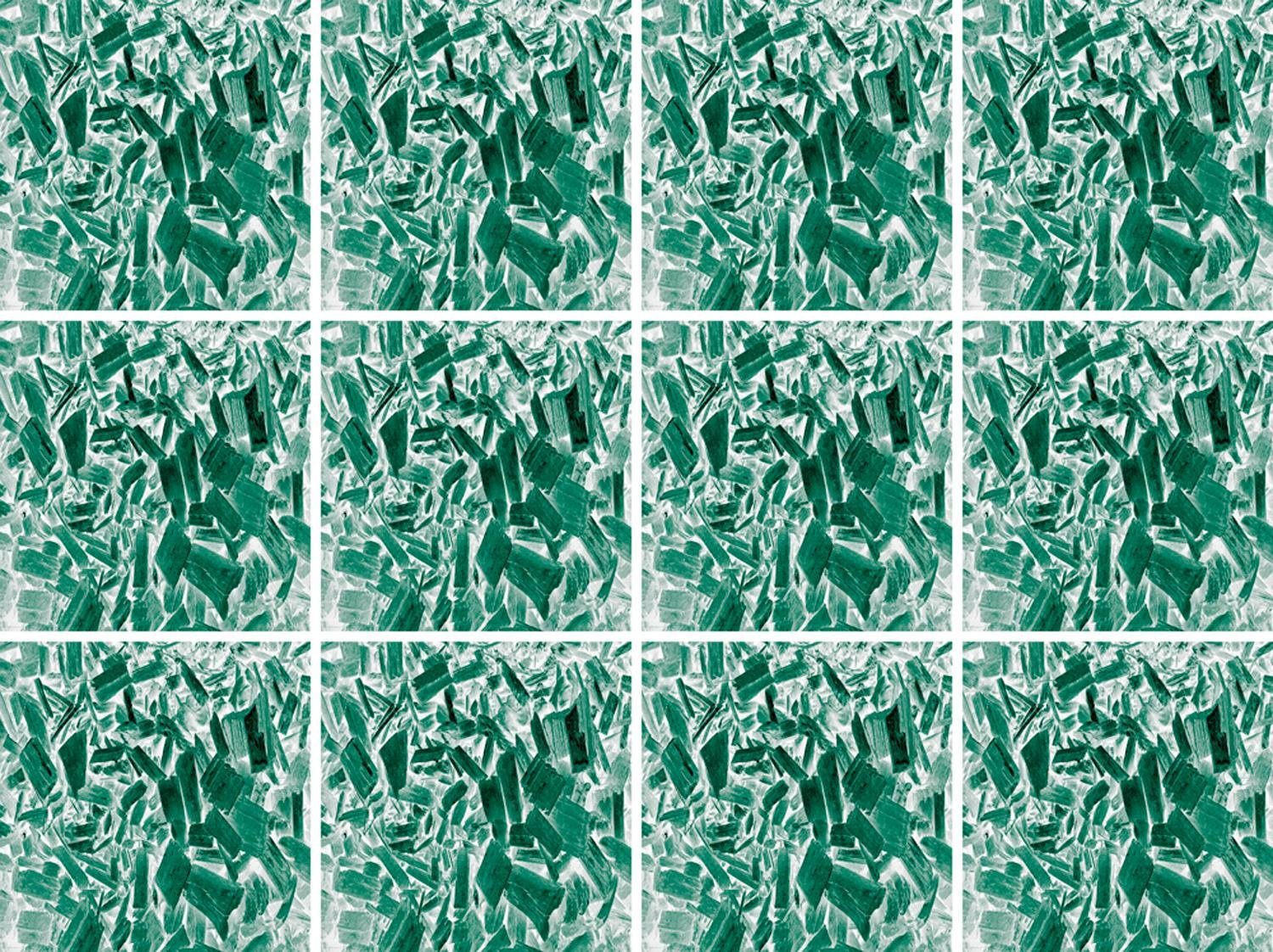 queence Fliesenaufkleber Mosaik Muster, Stickerfliesen, selbstklebend, Sticker, 12er Set