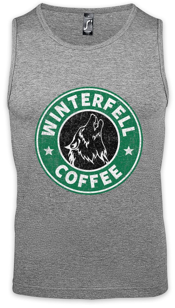 Tanktop Winterfell Coffee Ärmelloses T-Shirt Game Of Symbol Thrones Is Coming