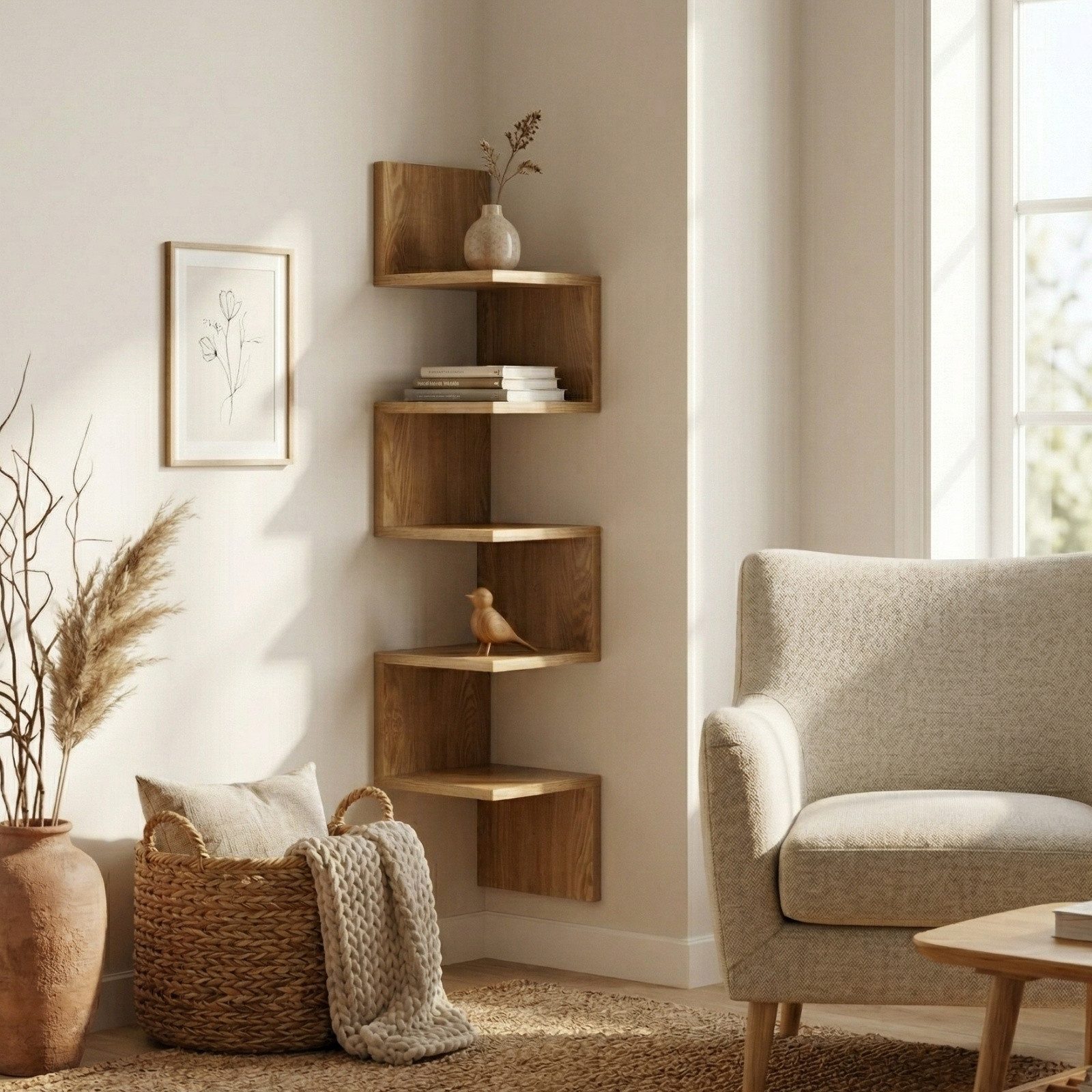 SCENA LIVING Wandregal Wandregal VICO, 22 x 119 cm