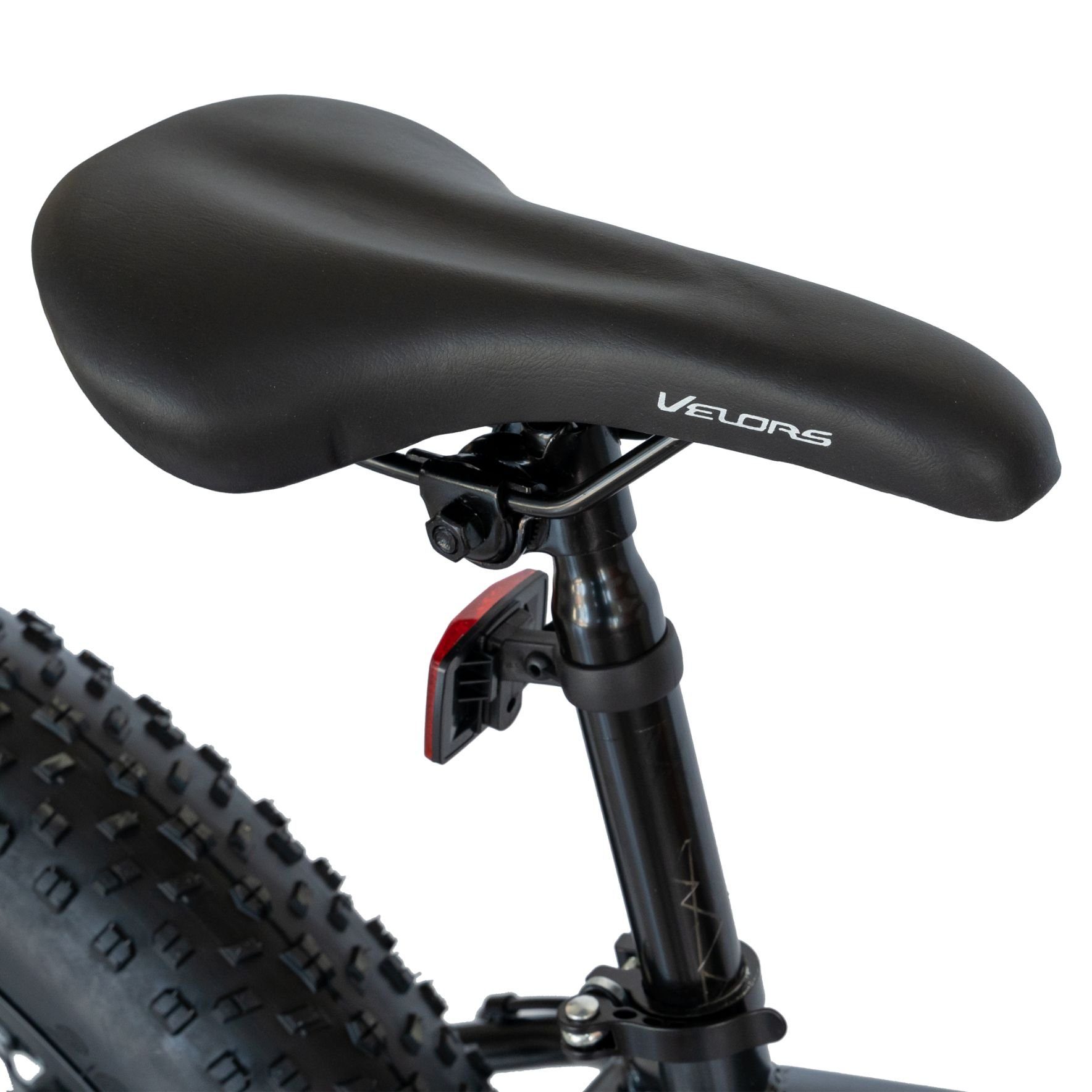 Velors Fatbike 26 für Blau Bike Herren Tire Fahrrad, Damen Shimano Gang TZ-500 & Mountainbike Fat und mechanische Fat Hardtail Scheibenbremse, Schwarz Kettenschaltung, Tourney Jungen, 21 Schaltwerk, Zoll 4,0 MTB