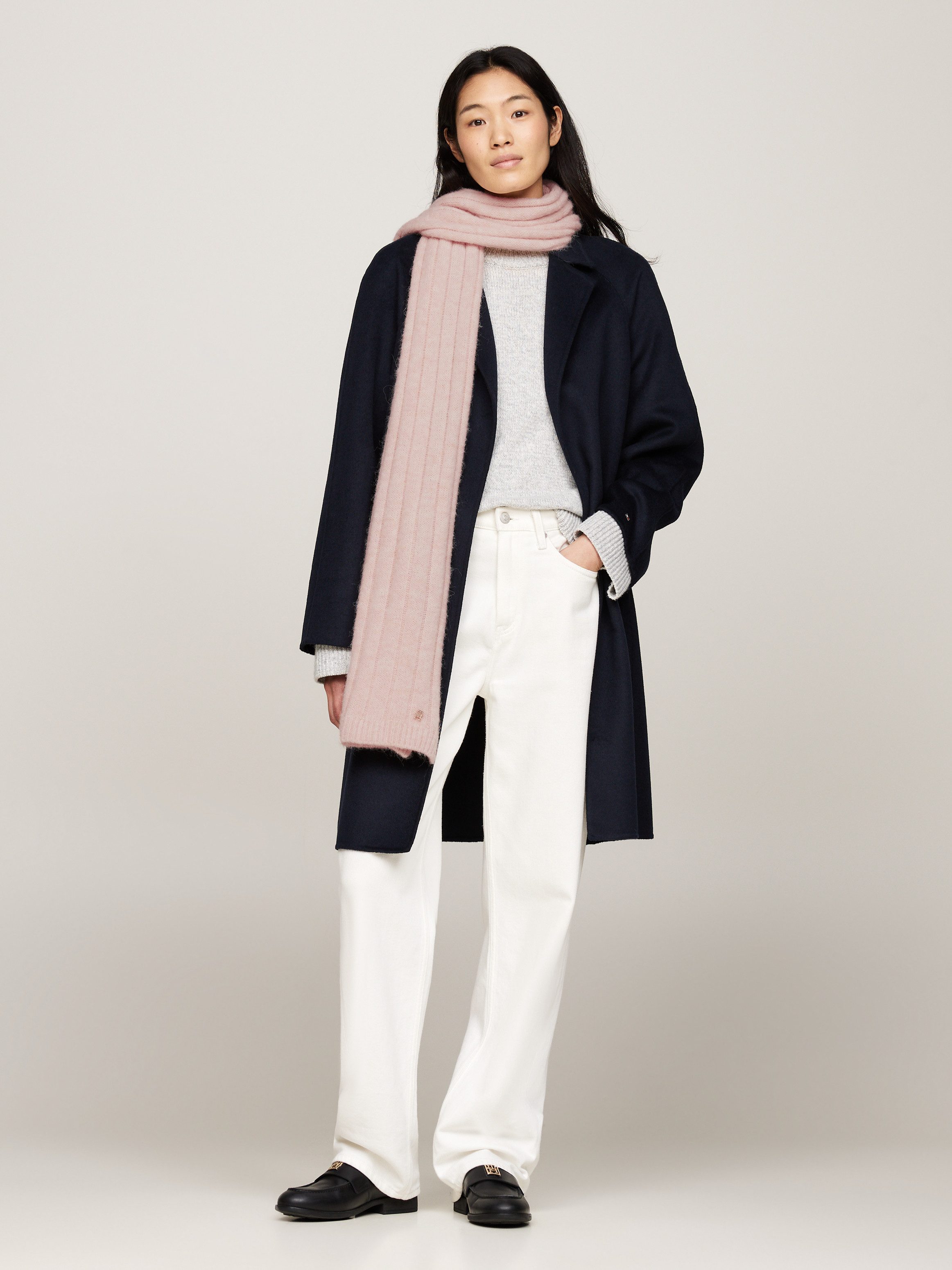 Tommy Hilfiger Strickschal TH TIMELESS SCARF, günstig online kaufen
