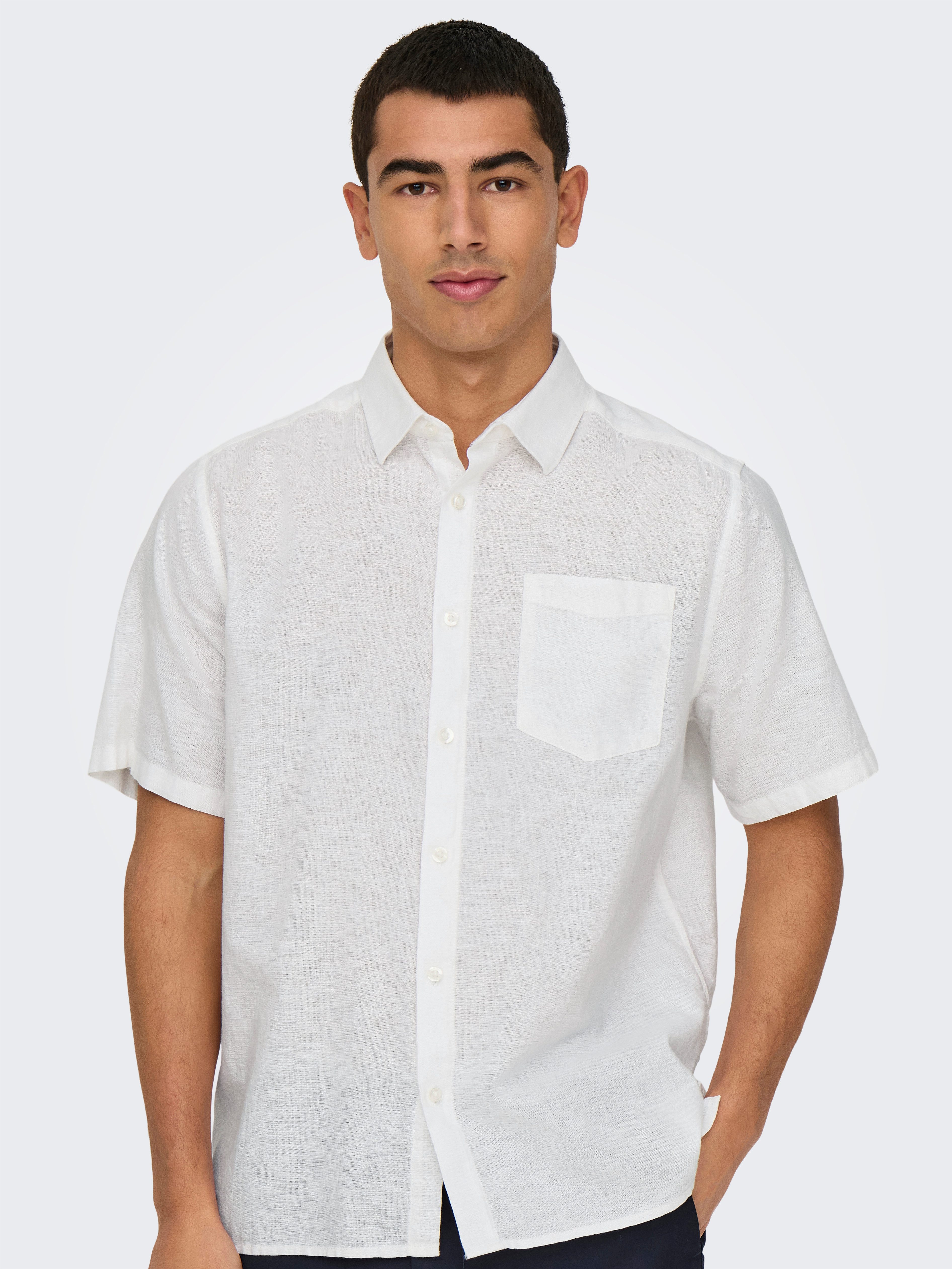ONLY & SONS Kurzarmhemd ONSCAIDEN LIFE günstig online kaufen