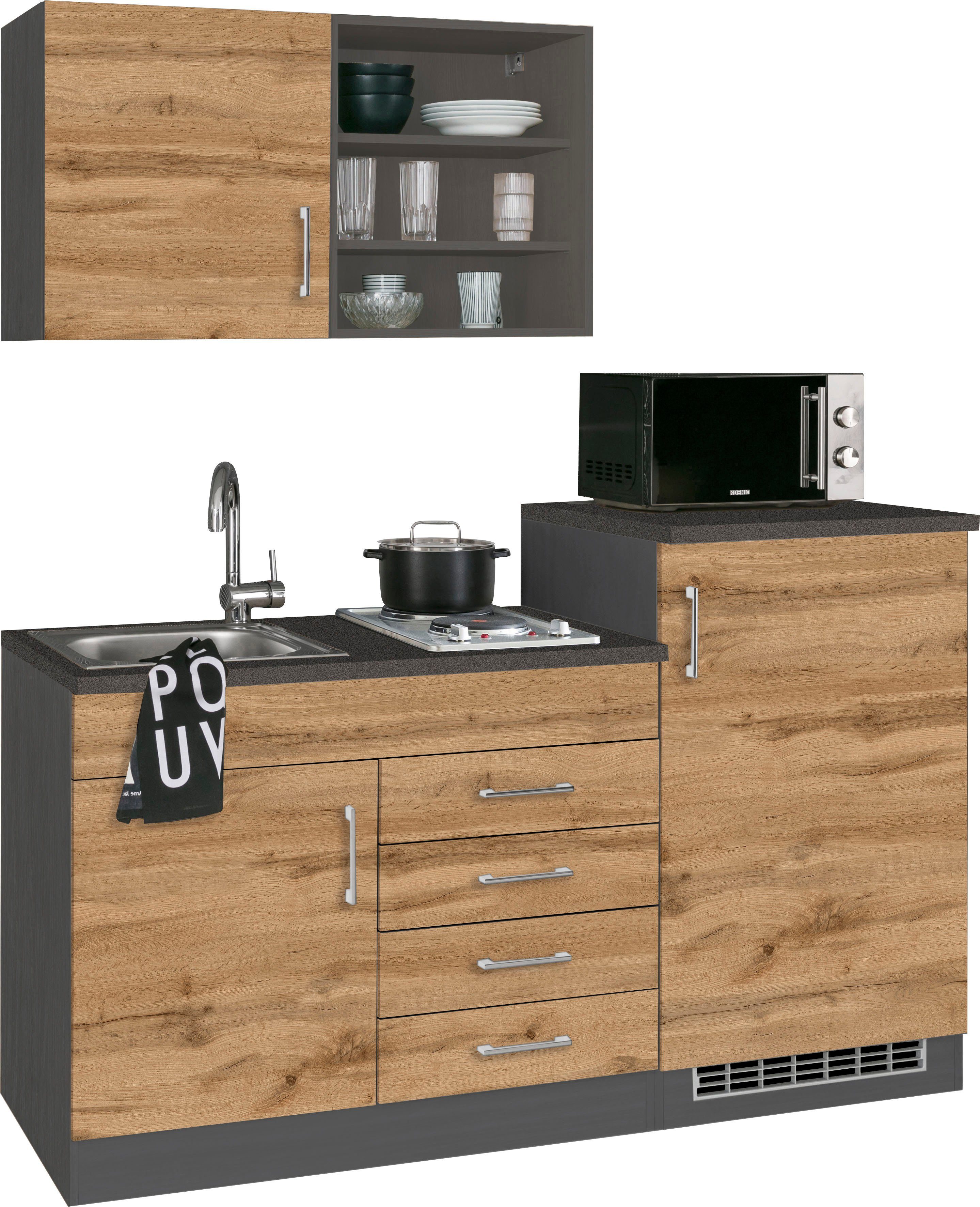 KOCHSTATION Pantryküche KS-Mali, Breite 160 cm, günstig online kaufen