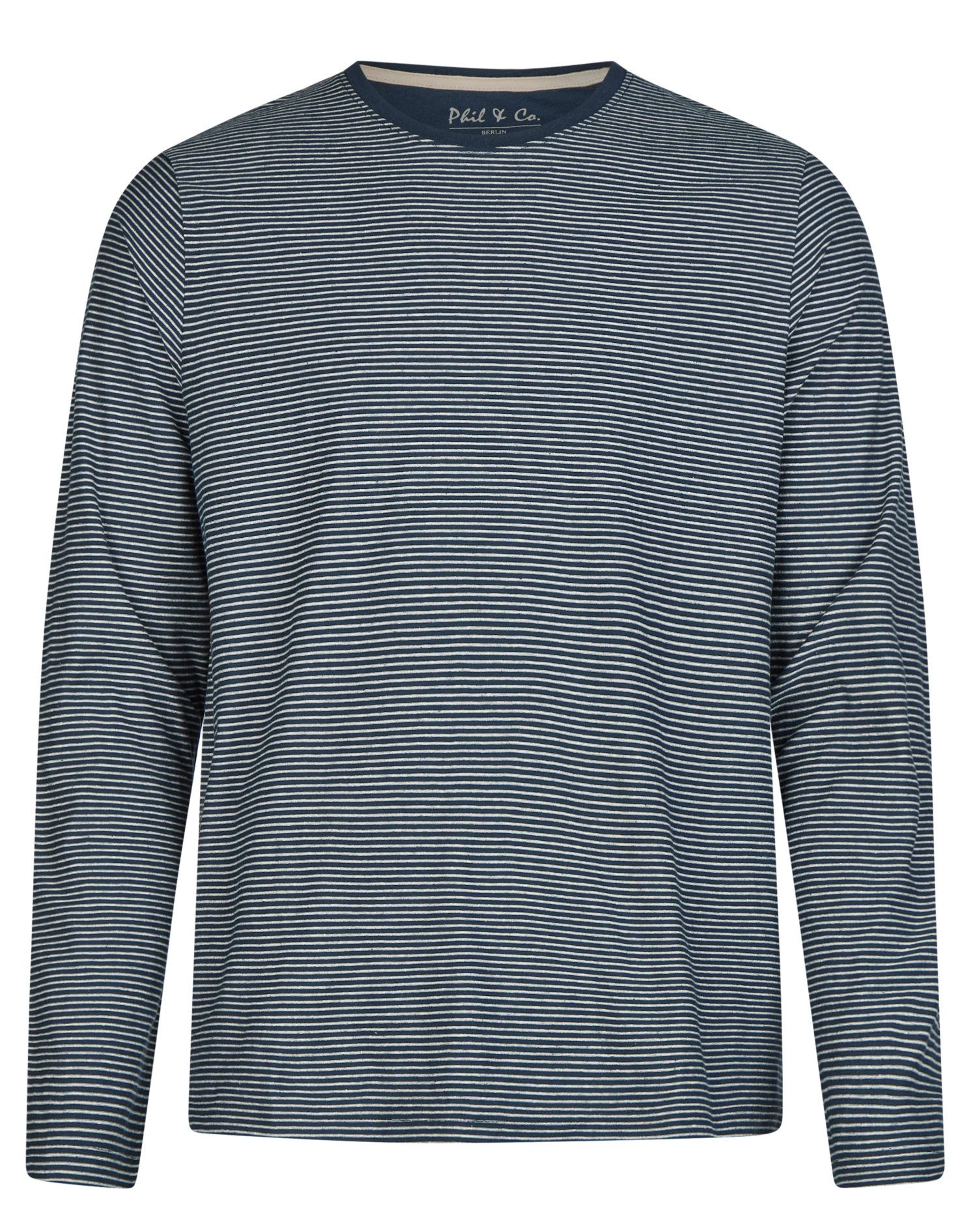 Phil & Co. Schlafanzug Herren Pyjama lang (2 tlg) Baumwolle günstig online kaufen