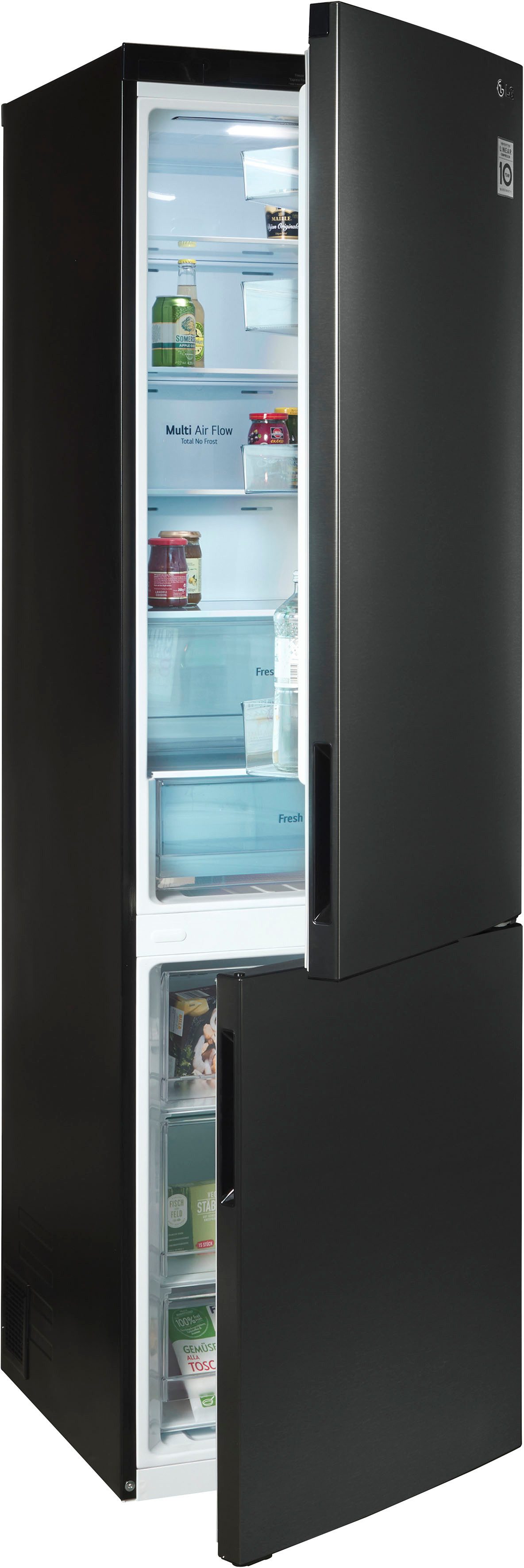 LG Kühl-/Gefrierkombination Serie 6 GBP62MCNAC, 203 cm hoch, 59,5 cm breit