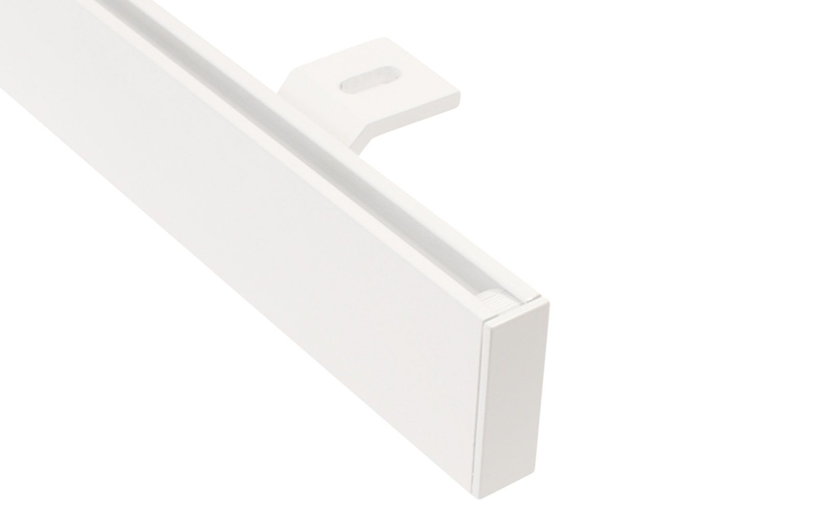 iso-design Gardinenstange Gardinenschiene Unischiene eckig zur Deckenmontag günstig online kaufen