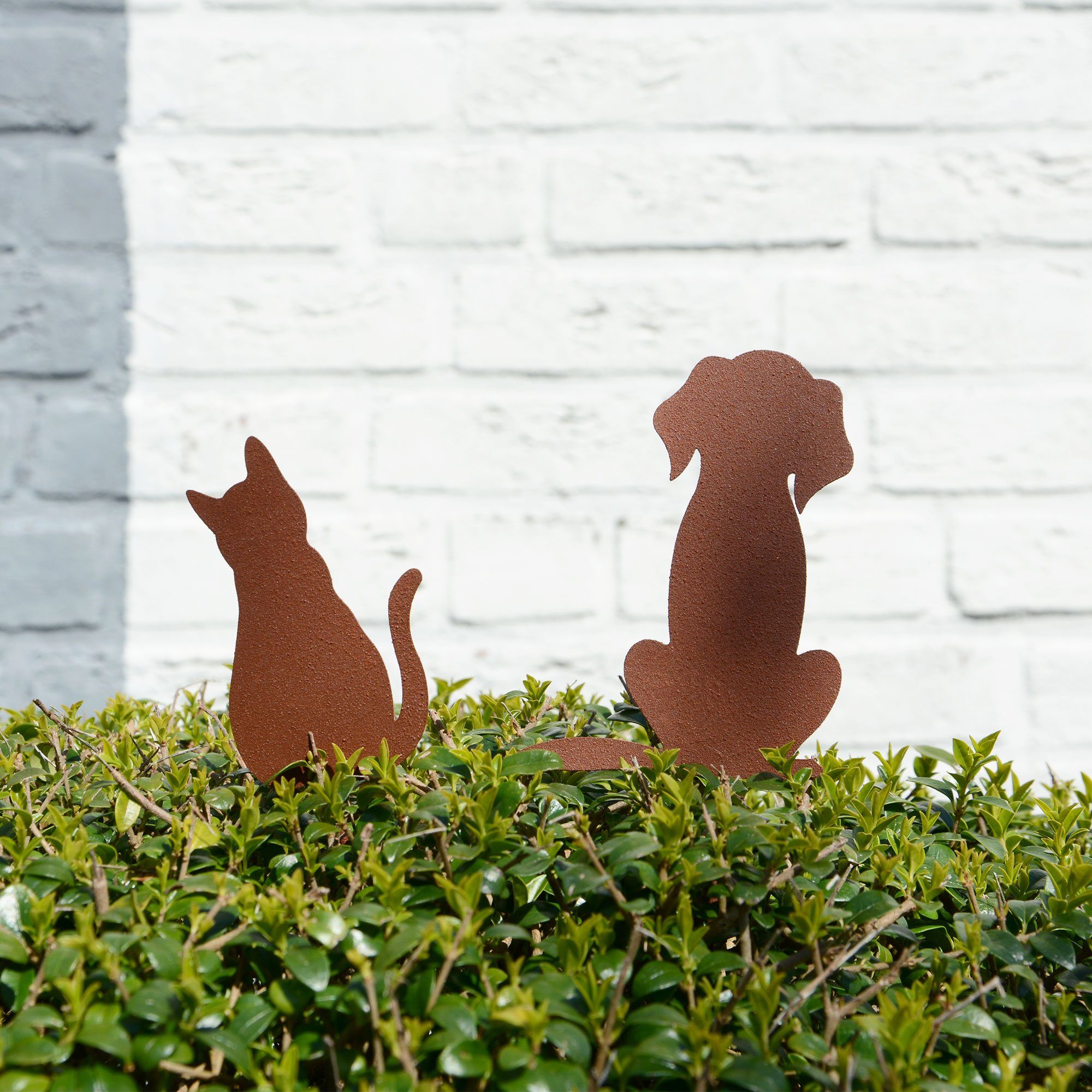UNUS GARDEN Gartenstecker Gartenstecker Rost Hund günstig online kaufen