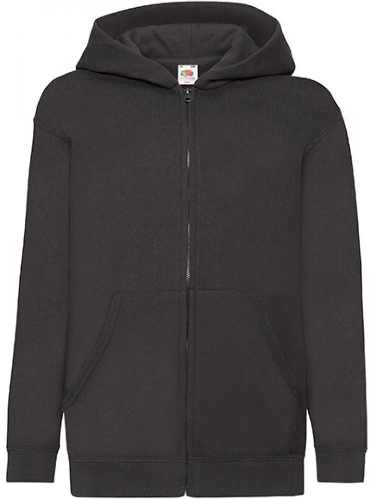 Fruit of the Loom Outdoorjacke Kinderjacke Classic Hooded Sweat Jacket Kids