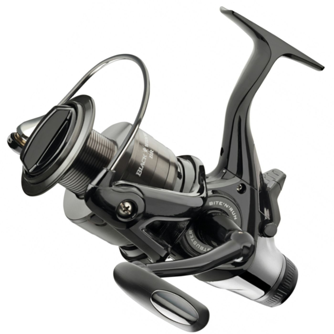 Daiwa Freilaufrolle Black Widow Br 4500A - Freilaufrolle)