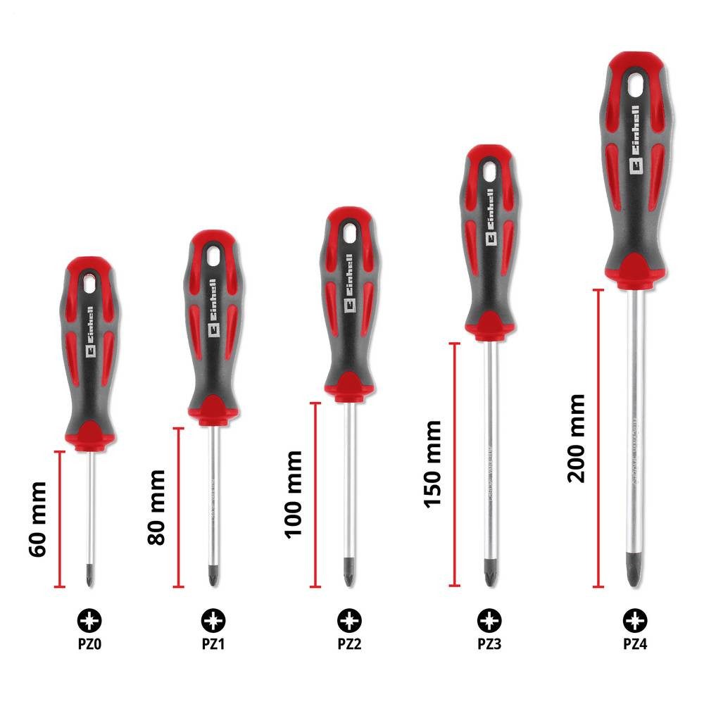 Einhell Schraubendreher Universal, Werkstatt Schraubendreher-Set PZ 370535