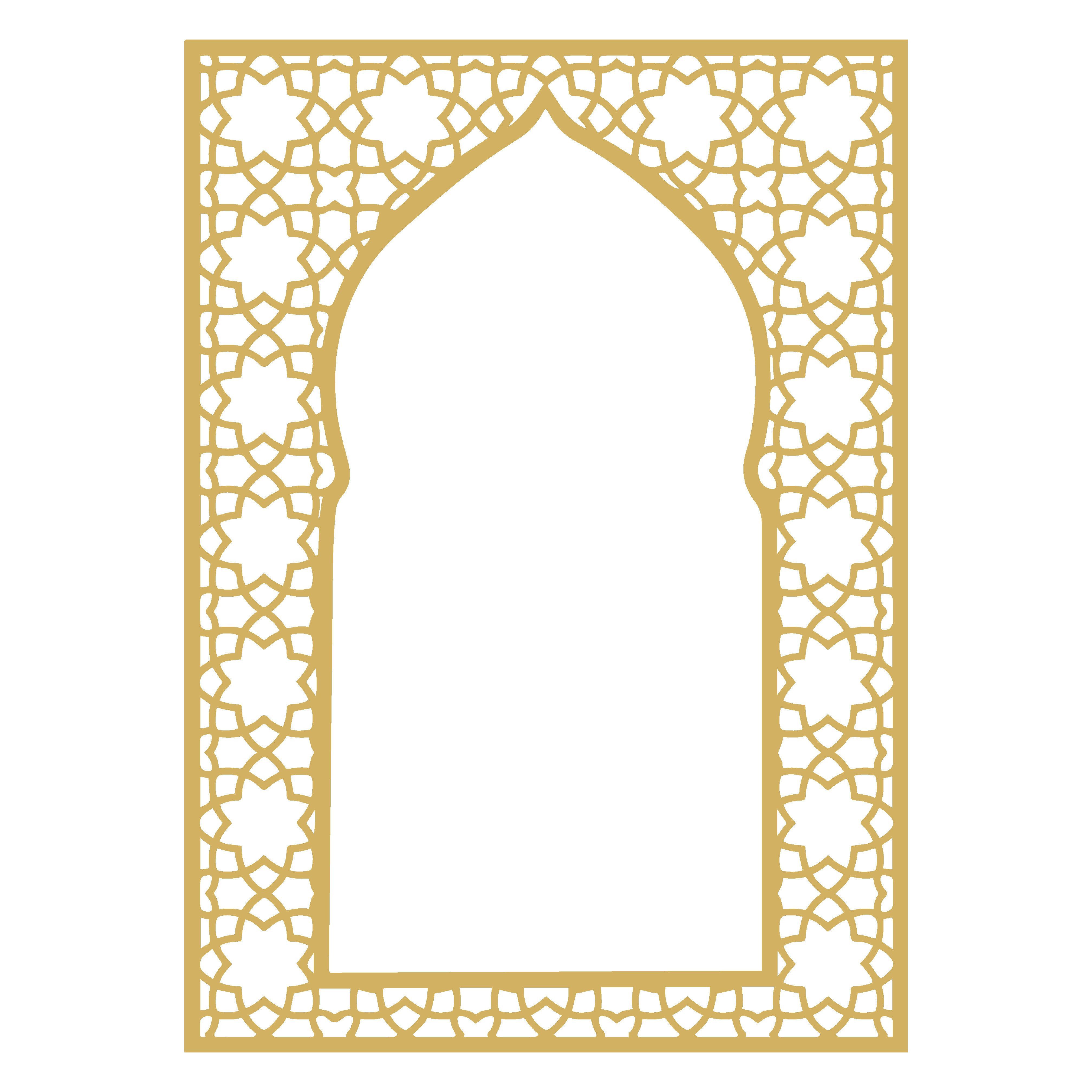 Jumpeak Wanddekoobjekt Wanddeko Metall groß,Achtecksternmuster,geometrische durchbrochene (islamischer Stil,dekoration aesthetic, Schwarz,Weiß,Gold,Silber), bogenförmiges Fenstergitter,metallene Deko im exotischen Stil,Geschenk