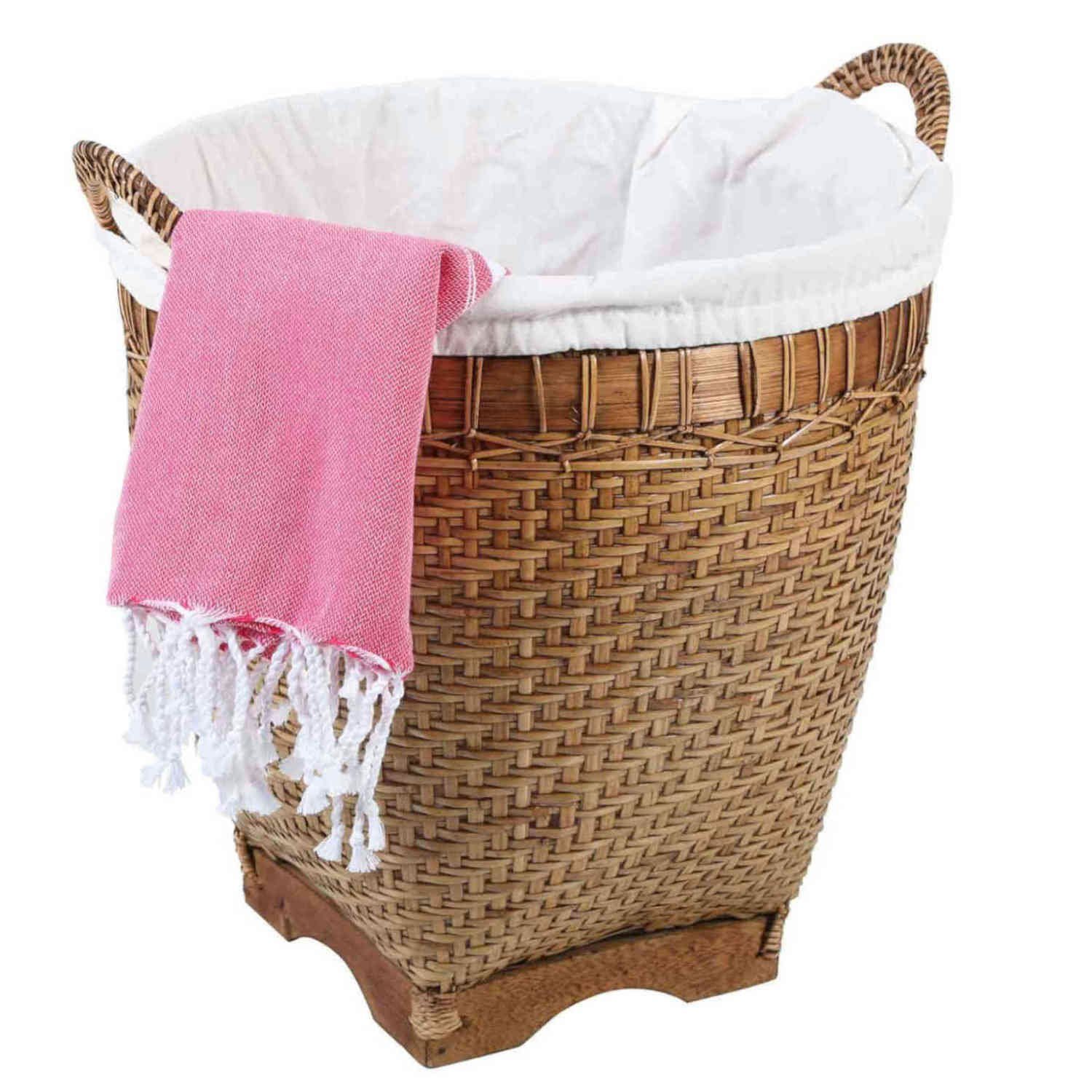 Casa Moro Wäschekorb Rattan Wäschebehälter LEA günstig online kaufen