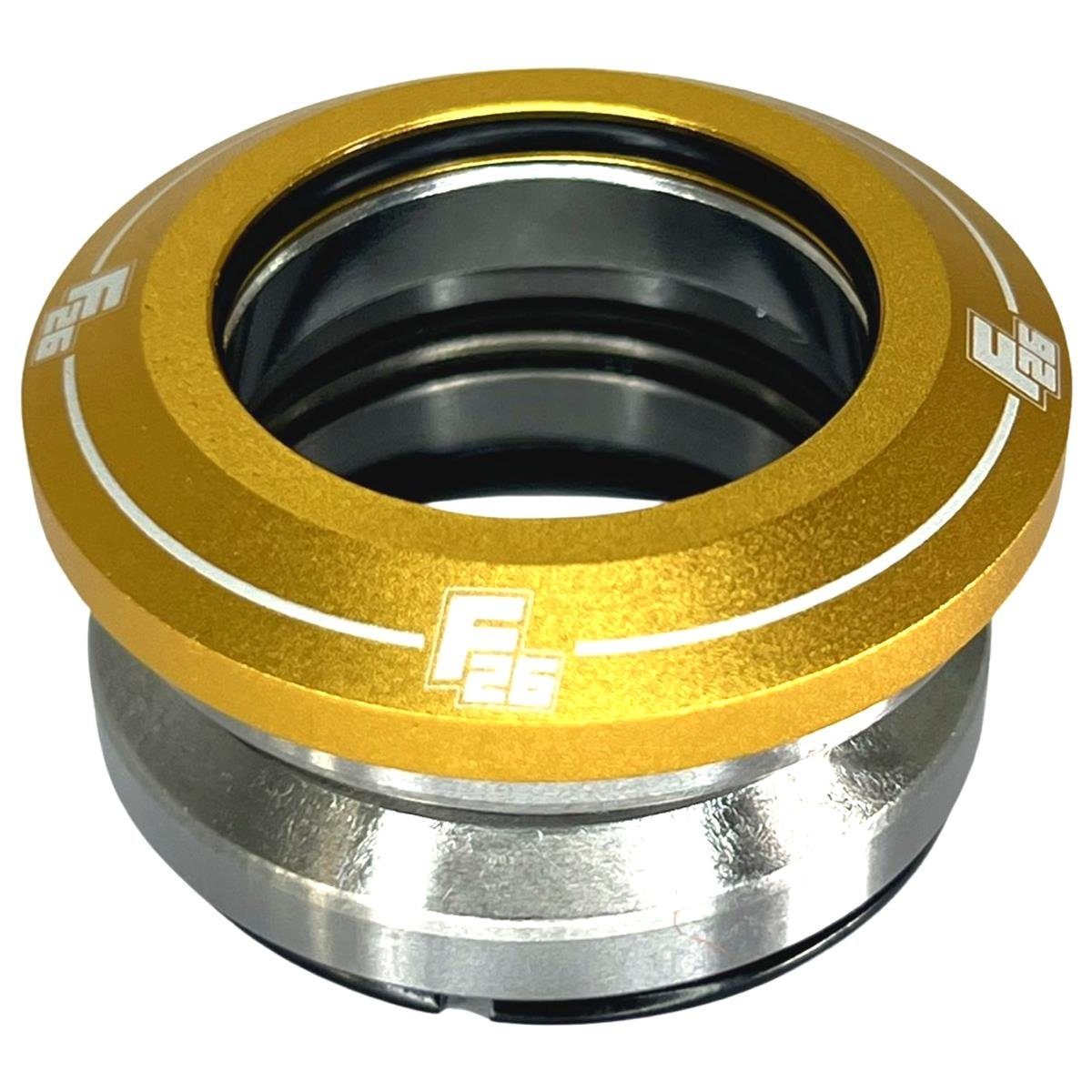 Fantic26 Stuntscooter Fantic26 Stunt-Scooter / BMX Full Integrated Headset 1 1/8'' Gold