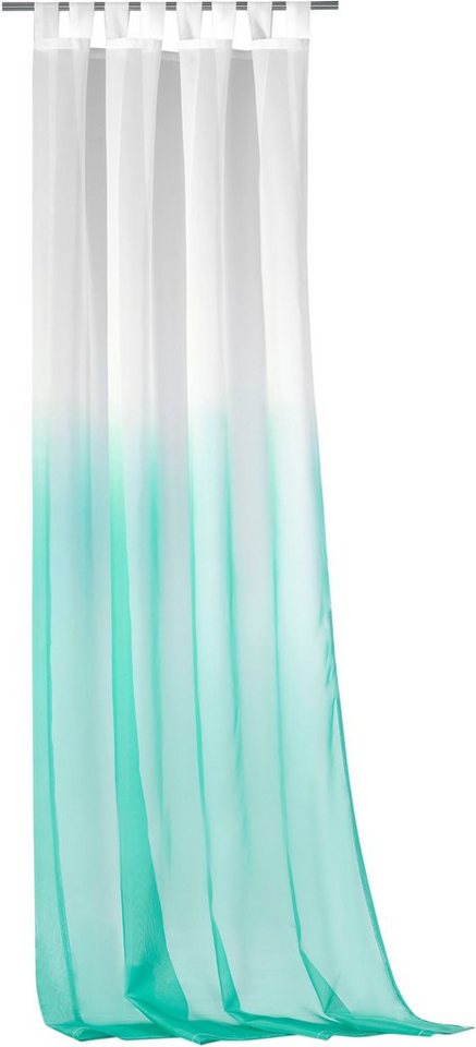 Voile, transparent mit Maischa, Farbverlauf transparent, Weckbrodt, (1 Schlaufen St), Vorhang