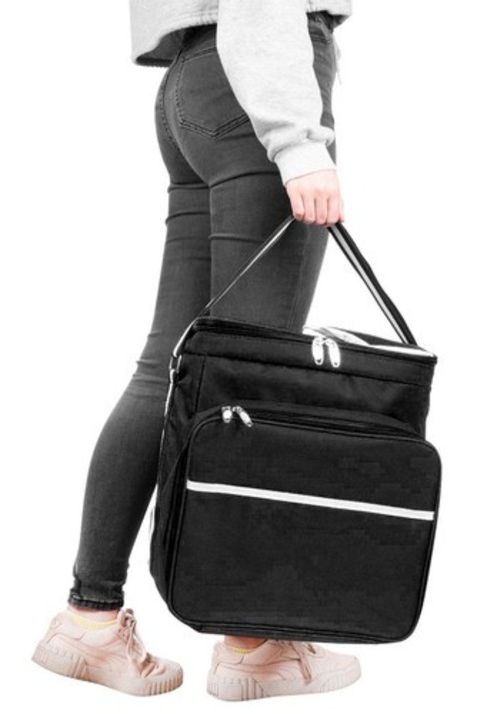 ISO TRADE Kühltasche Picknicktasche Thermotasche, 25 l, beständig gegen UV-Strahlung und Frost sind