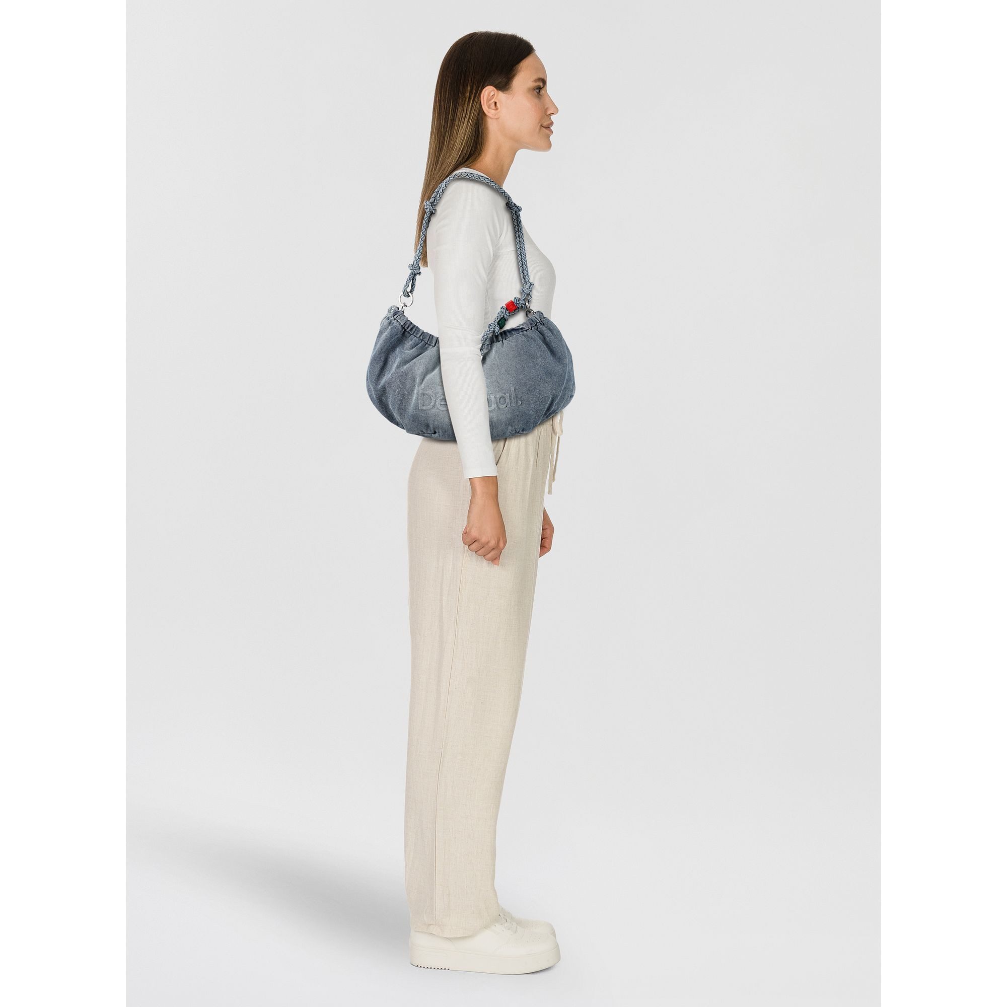 Desigual Schultertasche Half, Baumwolle