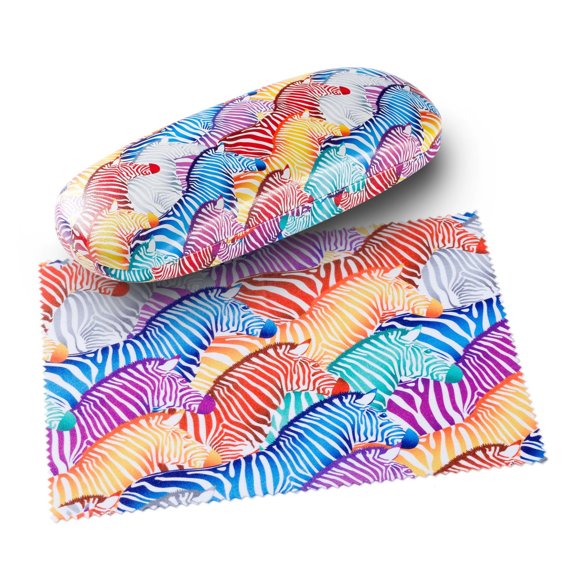 Brillenetui WILDLIFE - Hardcase mit passendem Mikrofasertuch
