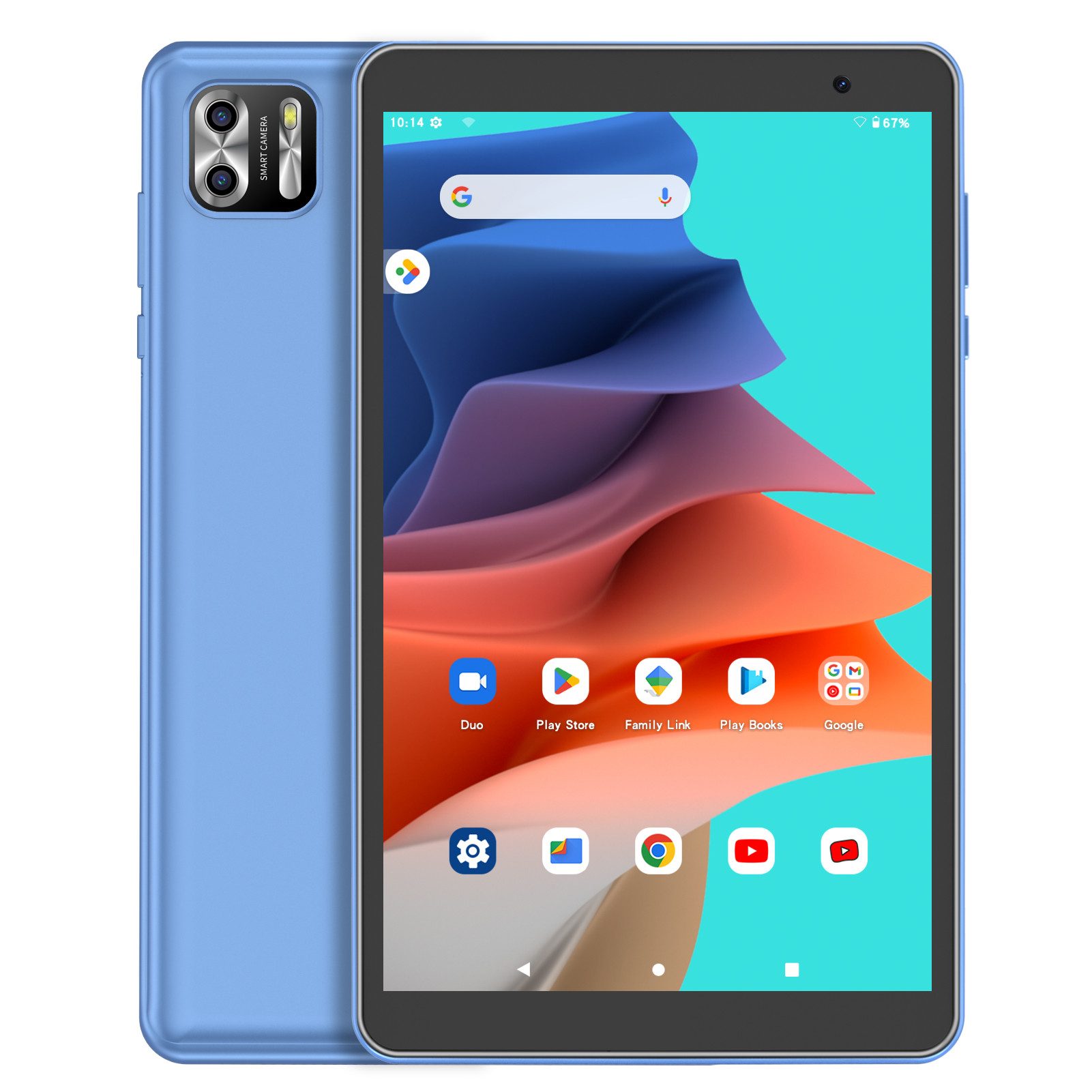 VASOUN TAB 8 PRO Kids, 5000 mAh Akku, 8GB RAM+64GB ROM Tablet (8", Android 13, 2MP+8MP, Wi-Fi 5G, BT 5.2, 1280 x 800 HD-Auflösung)