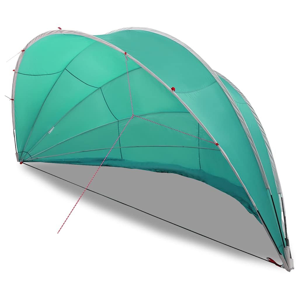 vidaXL Poolüberdachung, Pool-Dome Blau 592 x 590 x 275 cm