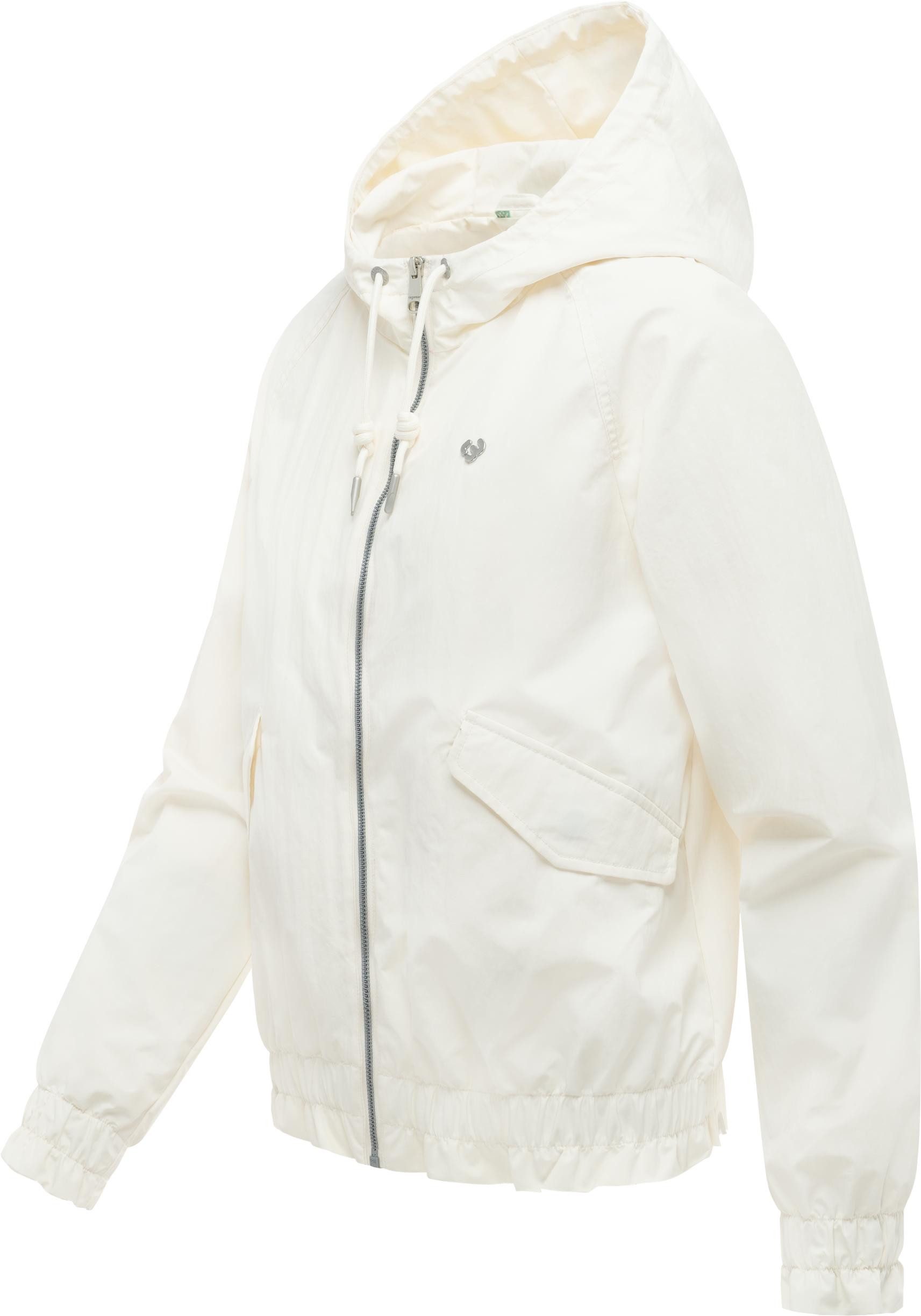 Ragwear Anorak Kissi Wasserdichte Übergangsjacke mit Kapuze