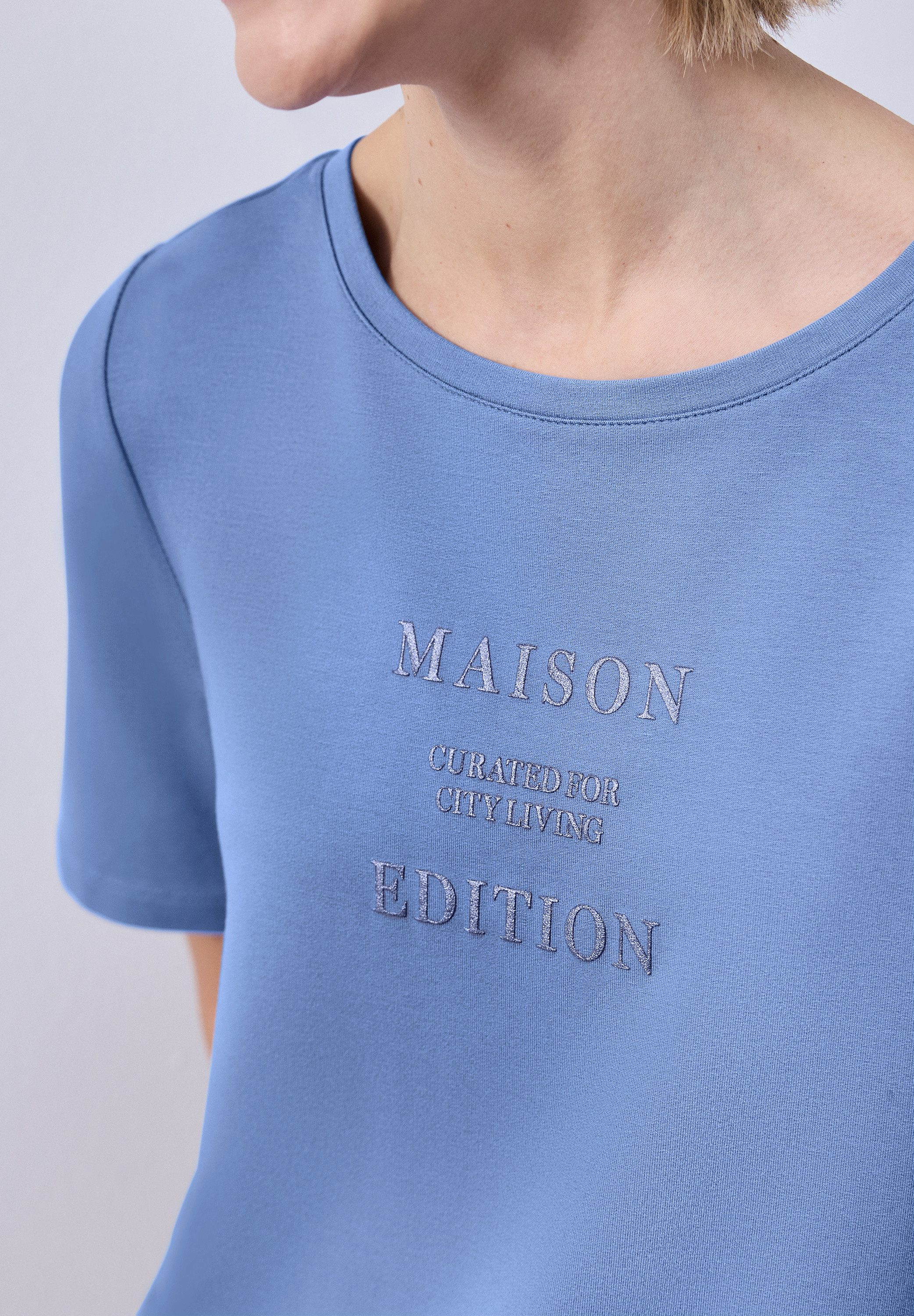 STREET ONE Kurzarmshirt mit Print