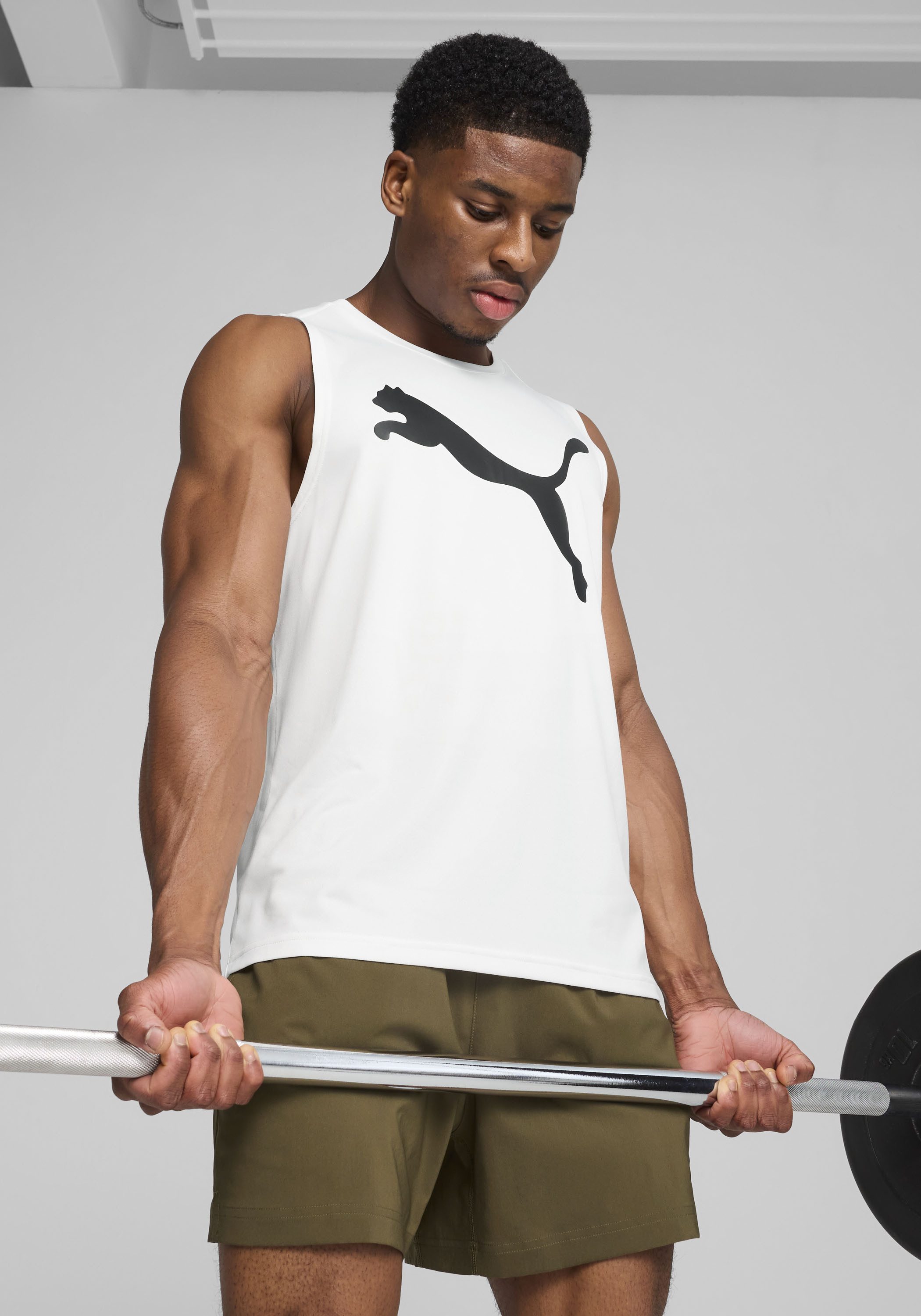 PUMA Tanktop M TAD ESSENTIAL SLEEVELESS TANK ohne Ärmel, sportliche Schnittform, Regular Fit