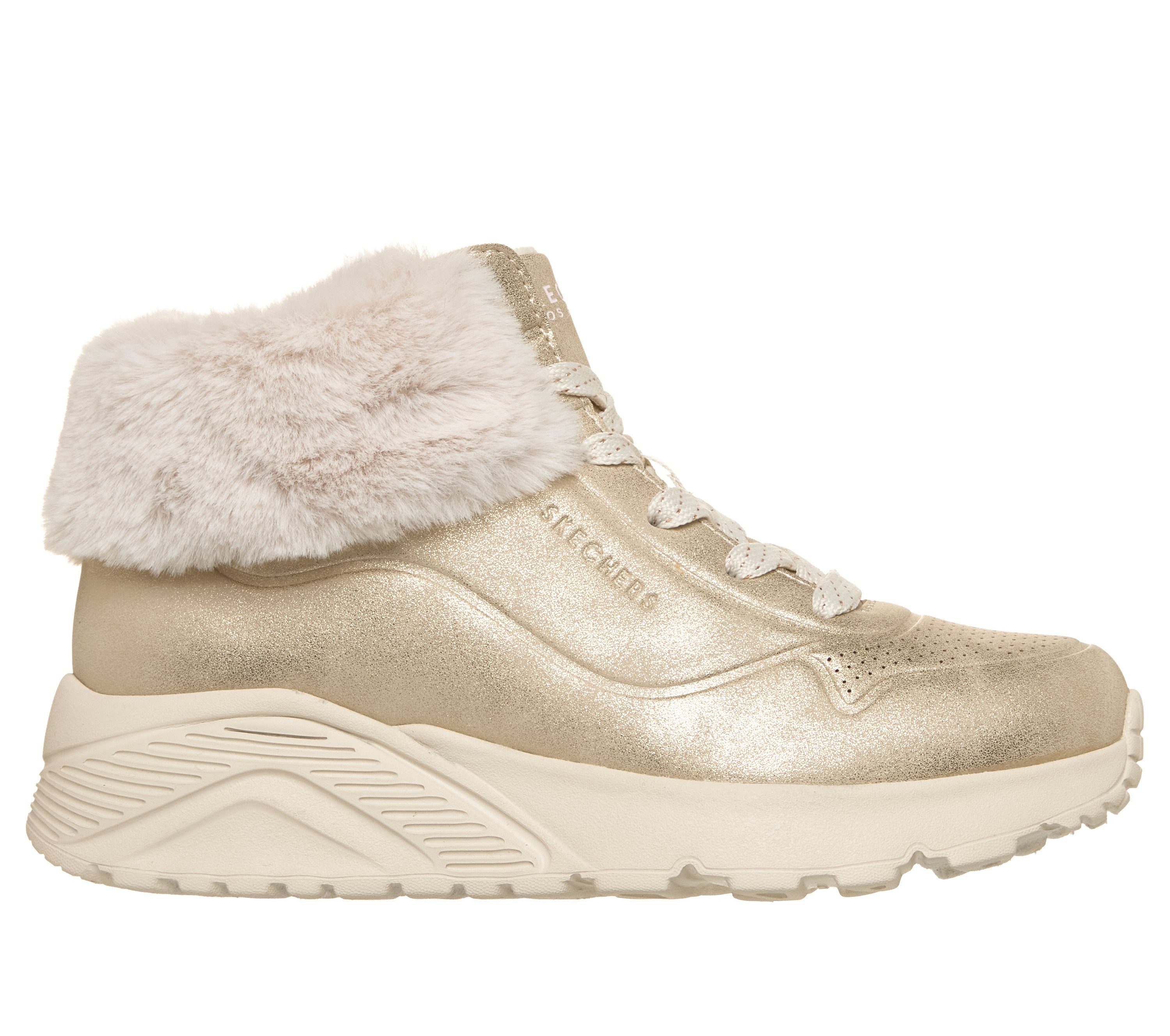 Skechers UNO LITE Winterboots Stiefelette, High Top Sneaker, Größenschablone zum Download