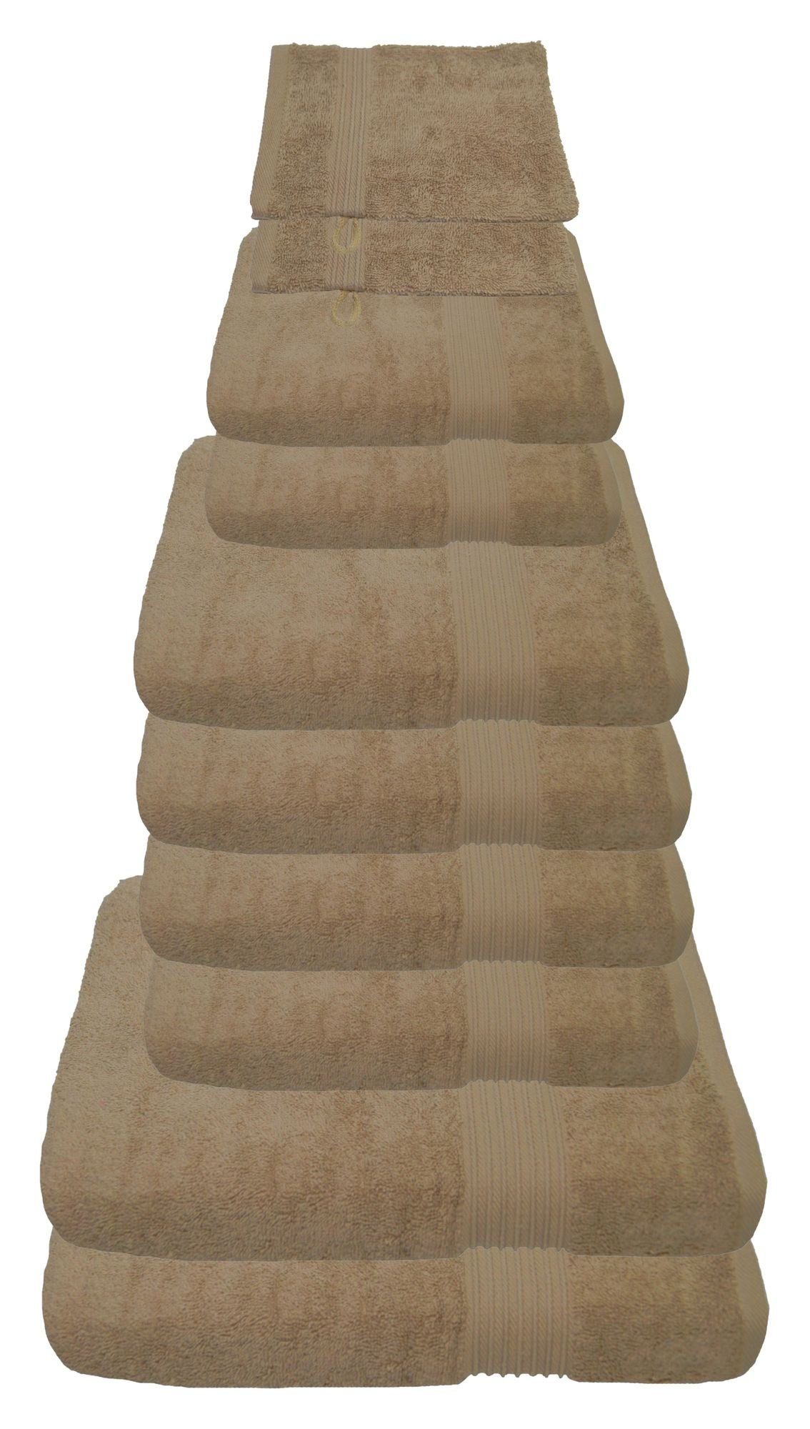 Julie Julsen Handtücher 10-Handtücher-Pastell Beige, Baumwolle günstig online kaufen