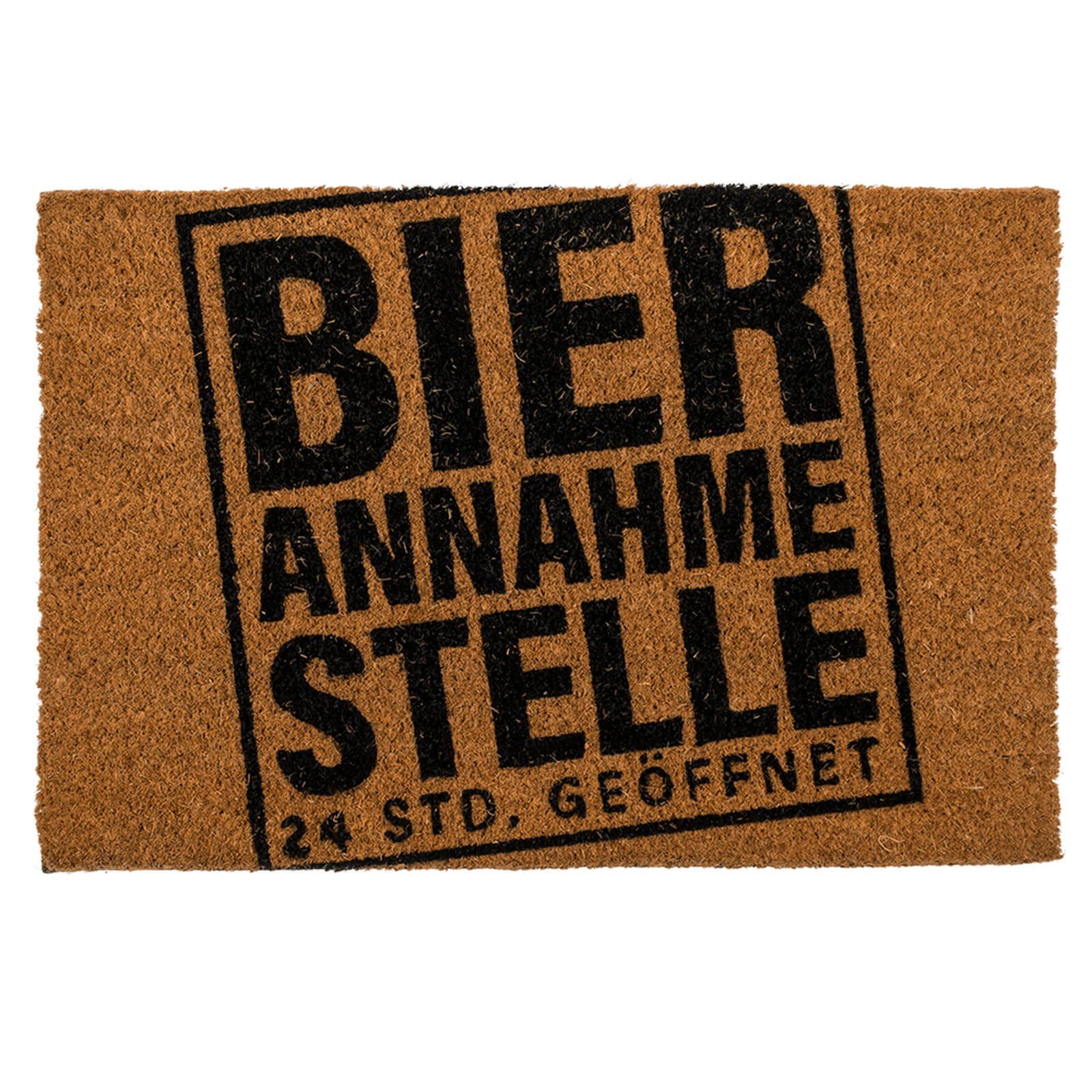 Out of the Blue Fußmatte Kokos Fußmatte Bier Annahmestelle 60x40 cm - Dekor günstig online kaufen