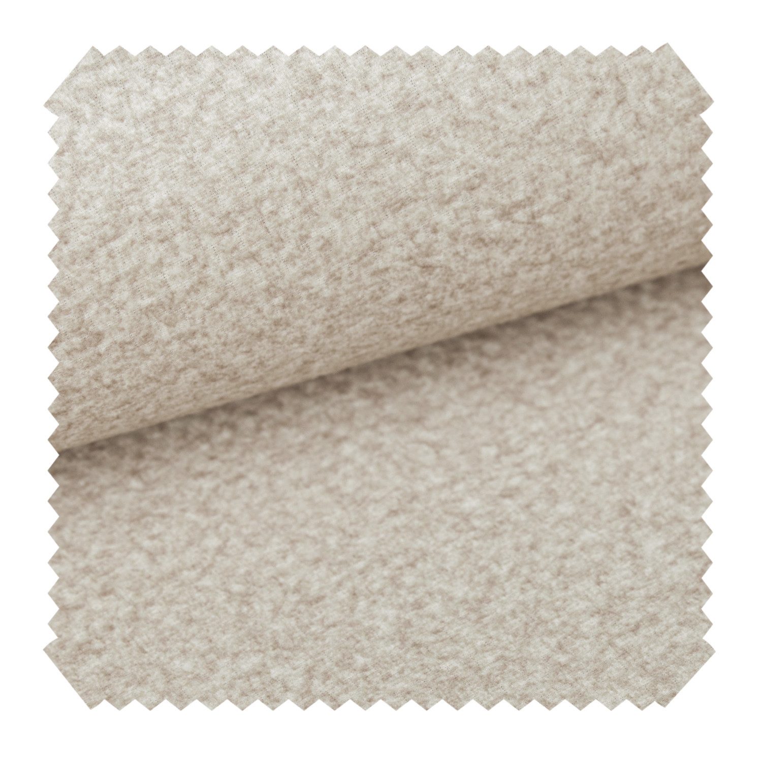 novely® Stoff NASSAU Weicher Polsterstoff mit Wabenstruktur in Woll-Optik, Samtweich, Robust, Pflegeleicht, Meterware, 1lfm