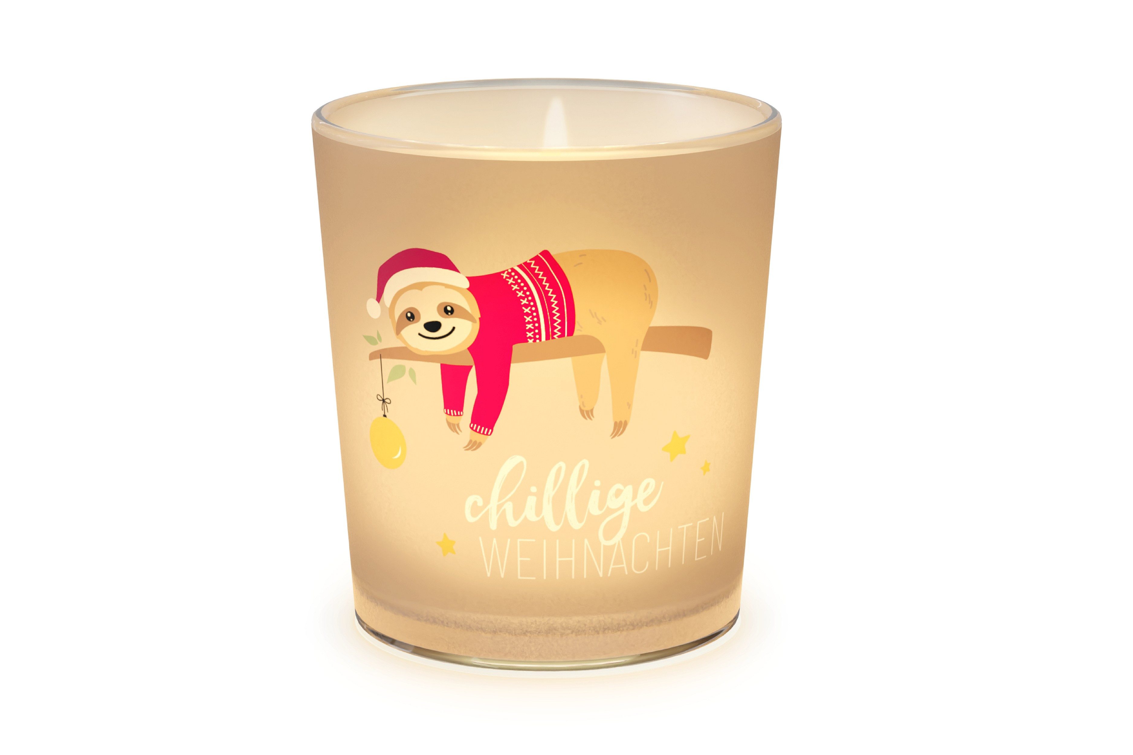 La Vida Teelichthalter Windlicht Glas Teelichthalter Geschenk Weihnachten la vida Chiller