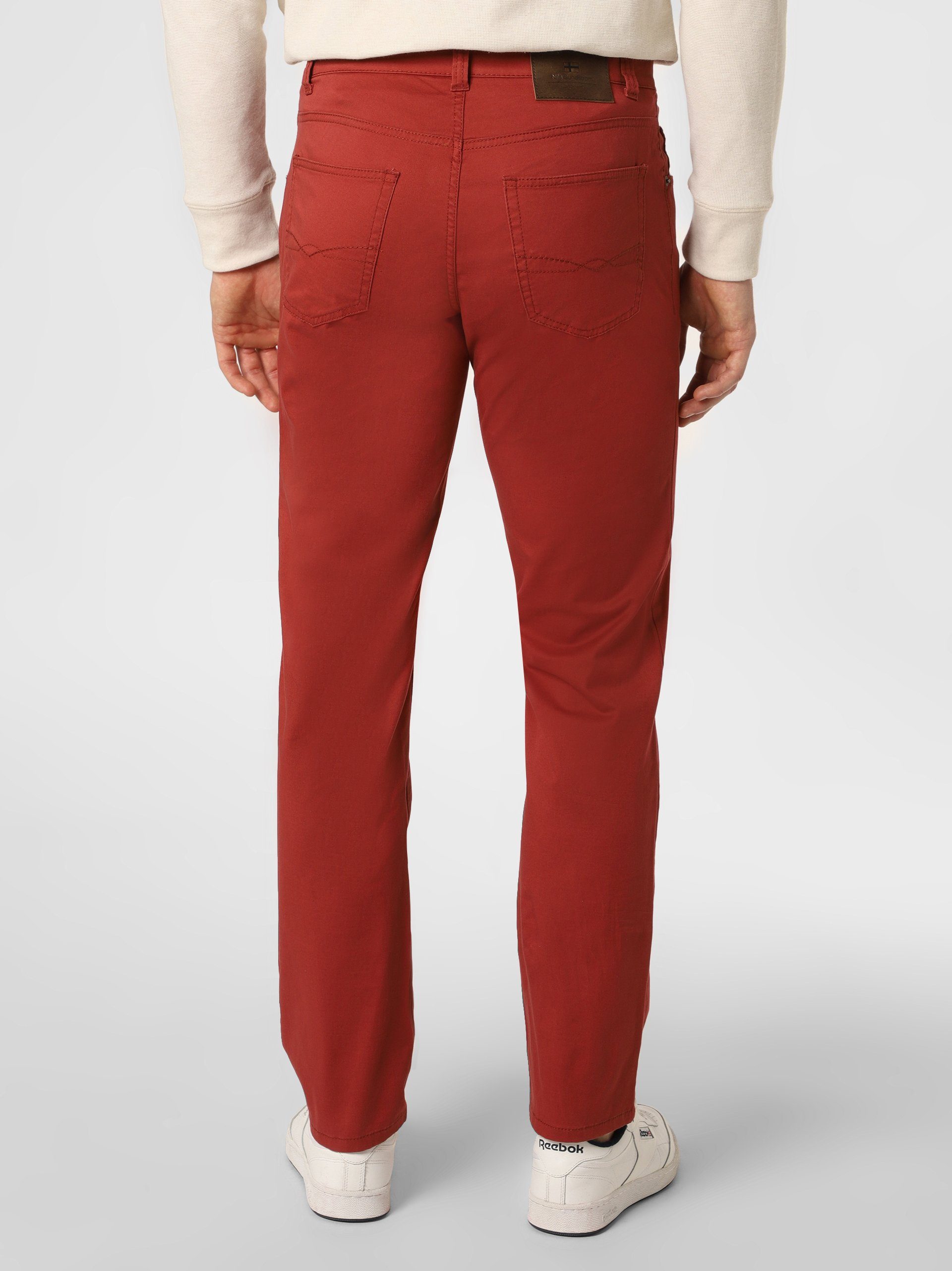 Nils Sundström 5-Pocket-Hose Aiden rot