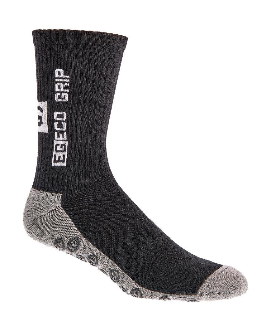 TippTexx 24 Sportsocken 2 Paar COOLMAX Eco Grip Sport-Funktionssocken mit ABS-Druck (Set, 2 Paar) hochwertiger Silikondruck, Spezialpolsterungen, Piqué-Netzstrick