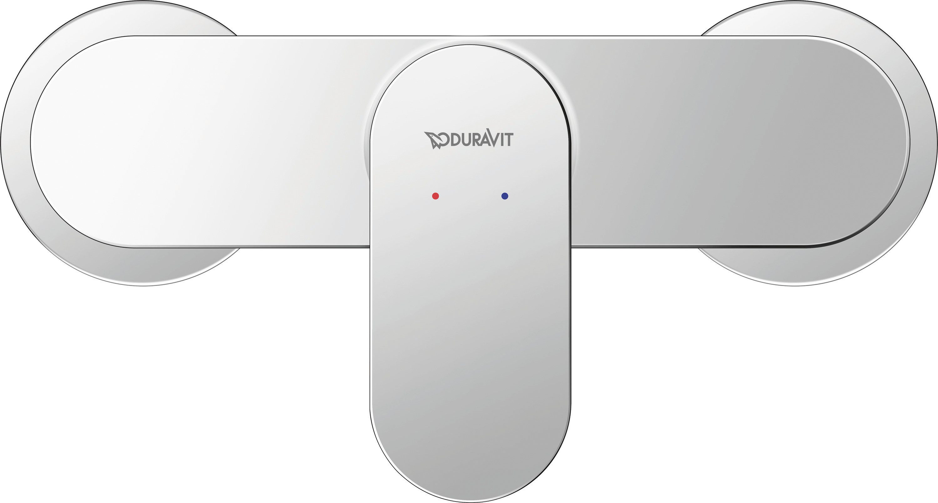 Duravit Duscharmatur Wave Chrom Brause AP Brausearmatur Aufputz Wave Chrom