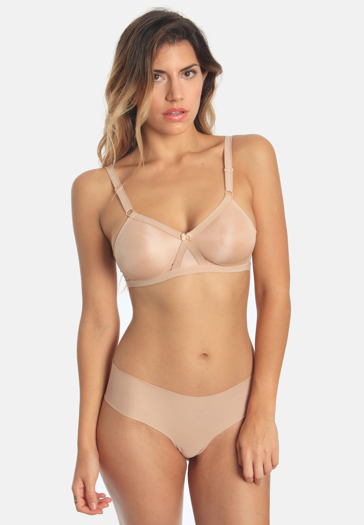 Sassa Entlastungs-BH BH Kreuzblende 11080 2er Pack (2-tlg)