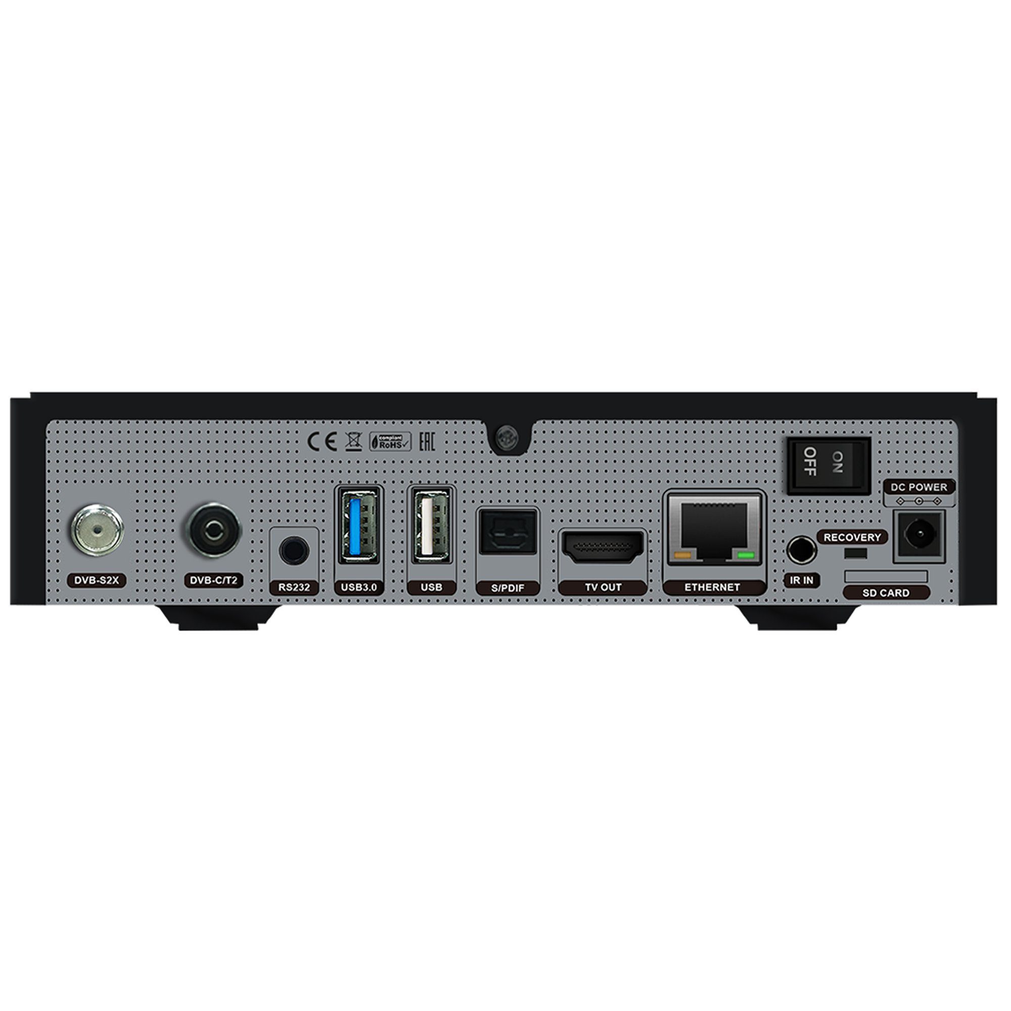 Gigablue UHD Trio 4K PRO - Combo Tuner, W-LAN 1200Mbps SAT-Receiver